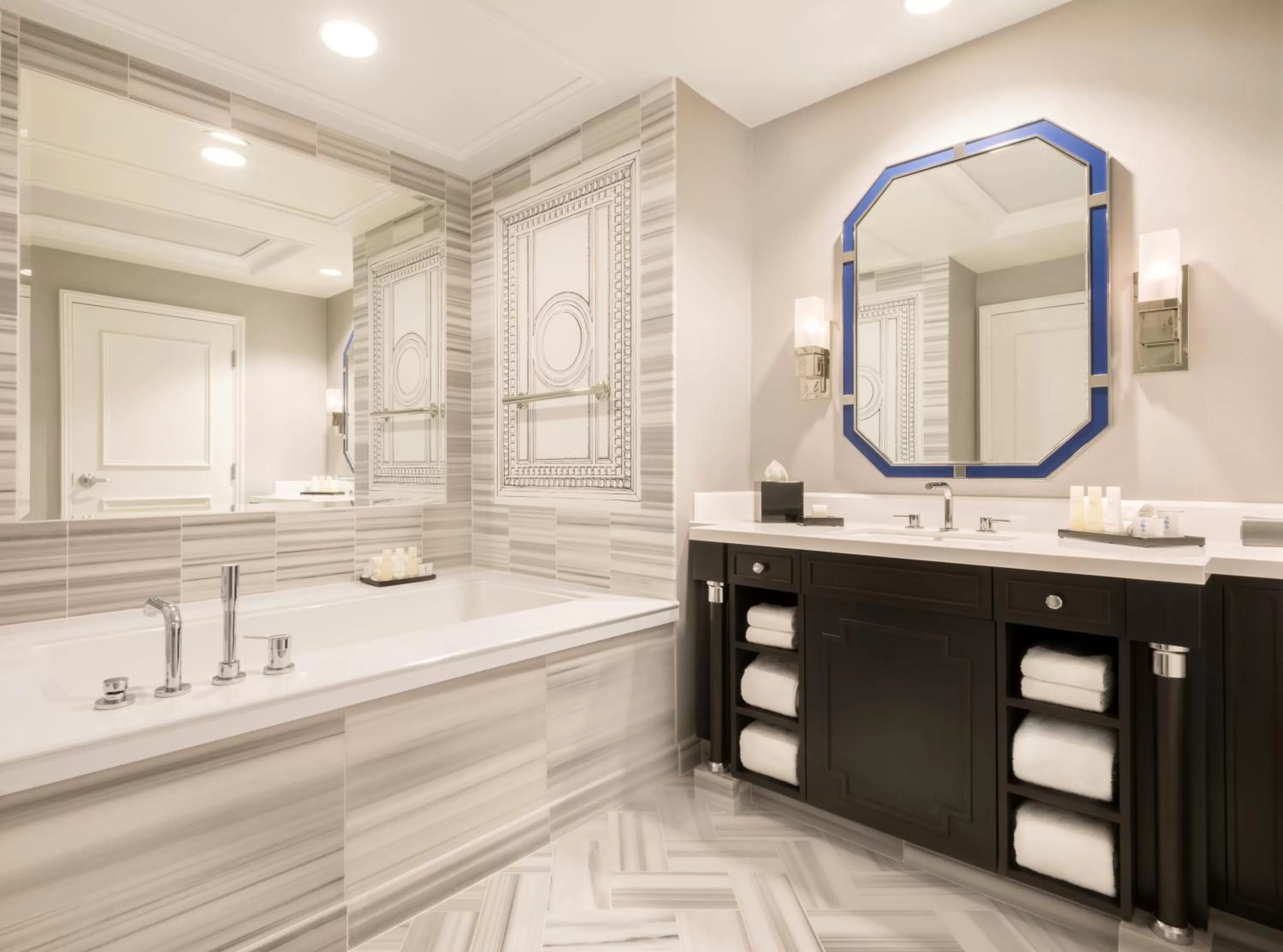 Bathroom in Caesars Palace Hotel & Casino