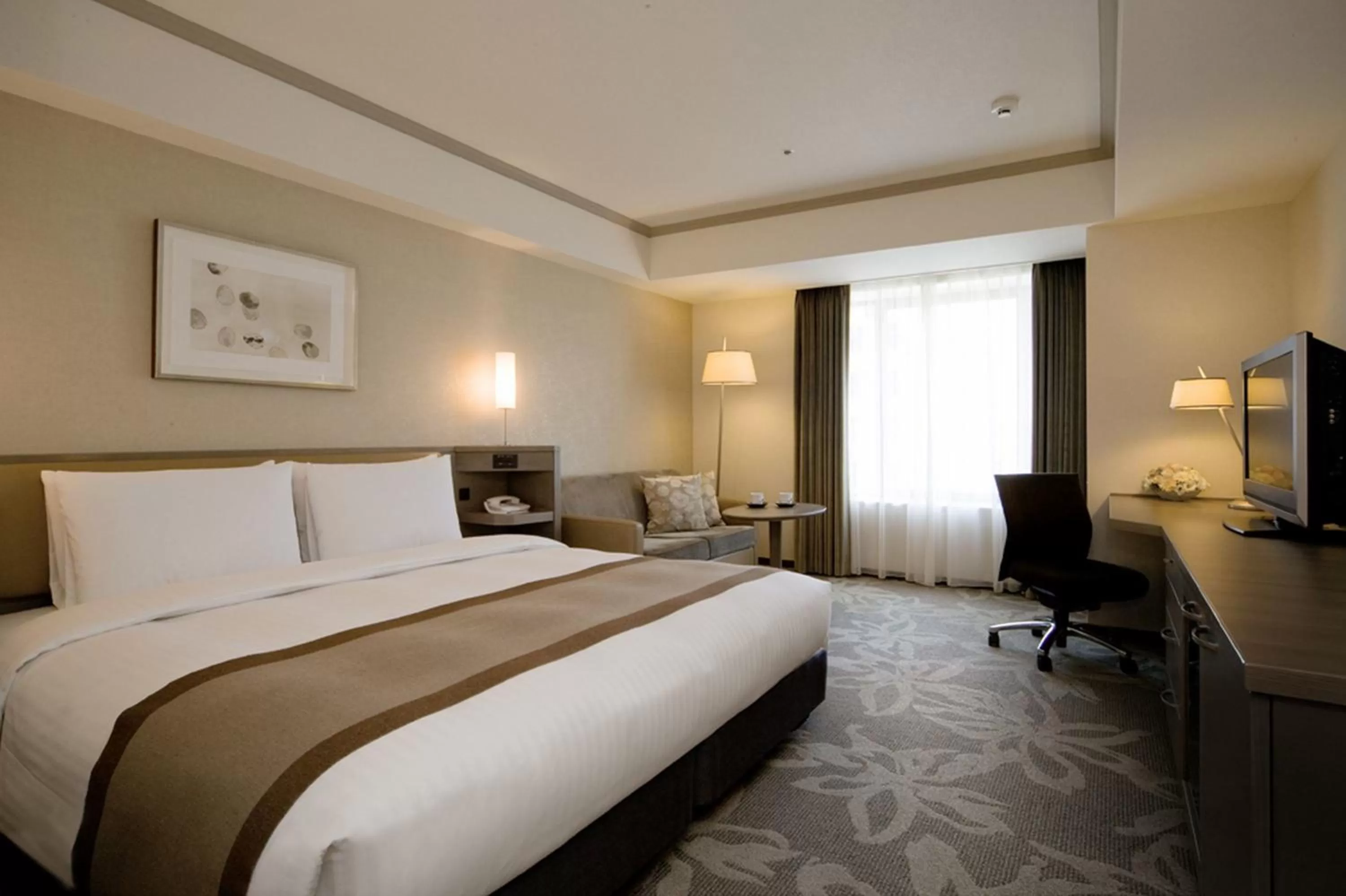 Photo of the whole room, Bed in Hotel Nikko Fukuoka