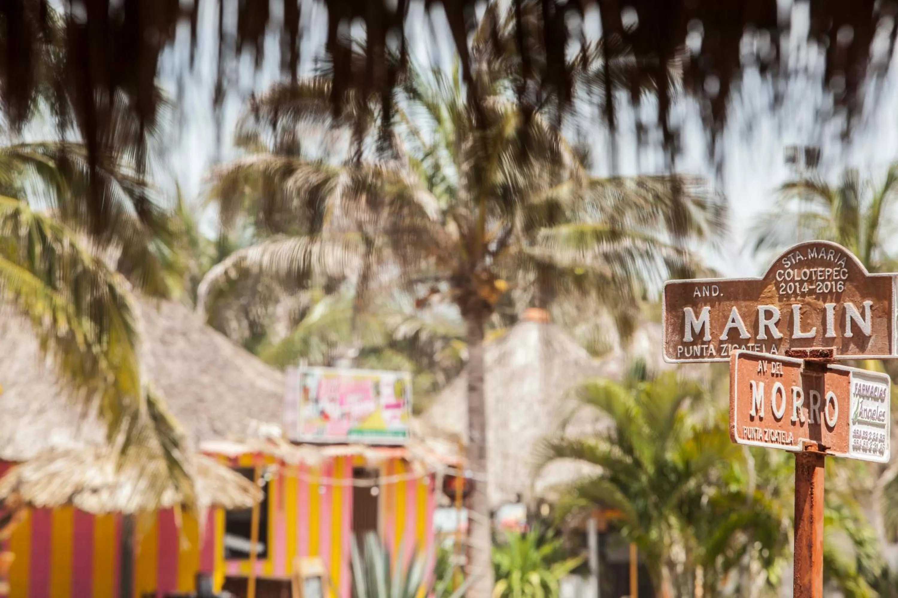 Off site in Bungalows Zicatela