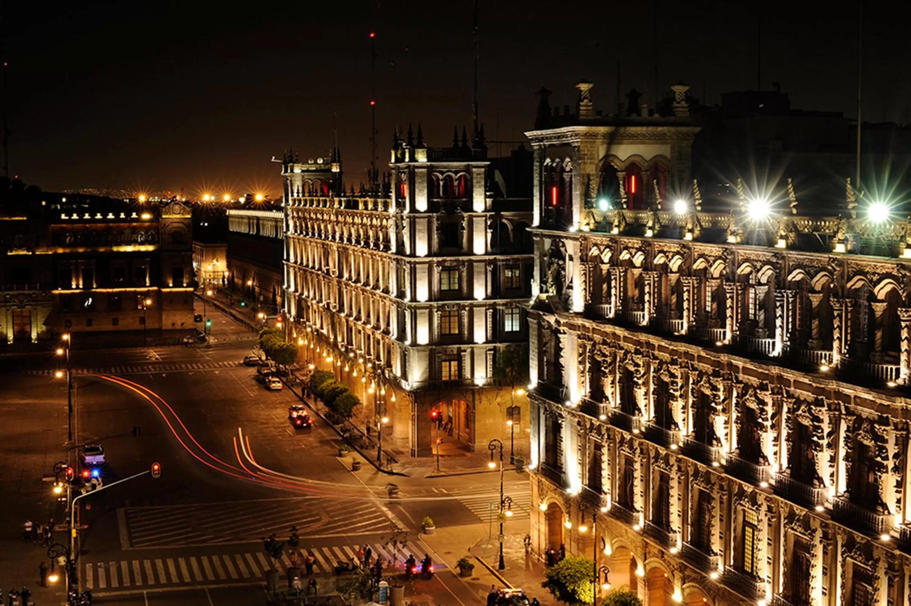 Bird's eye view in Gran Hotel Ciudad de México Zócalo View
