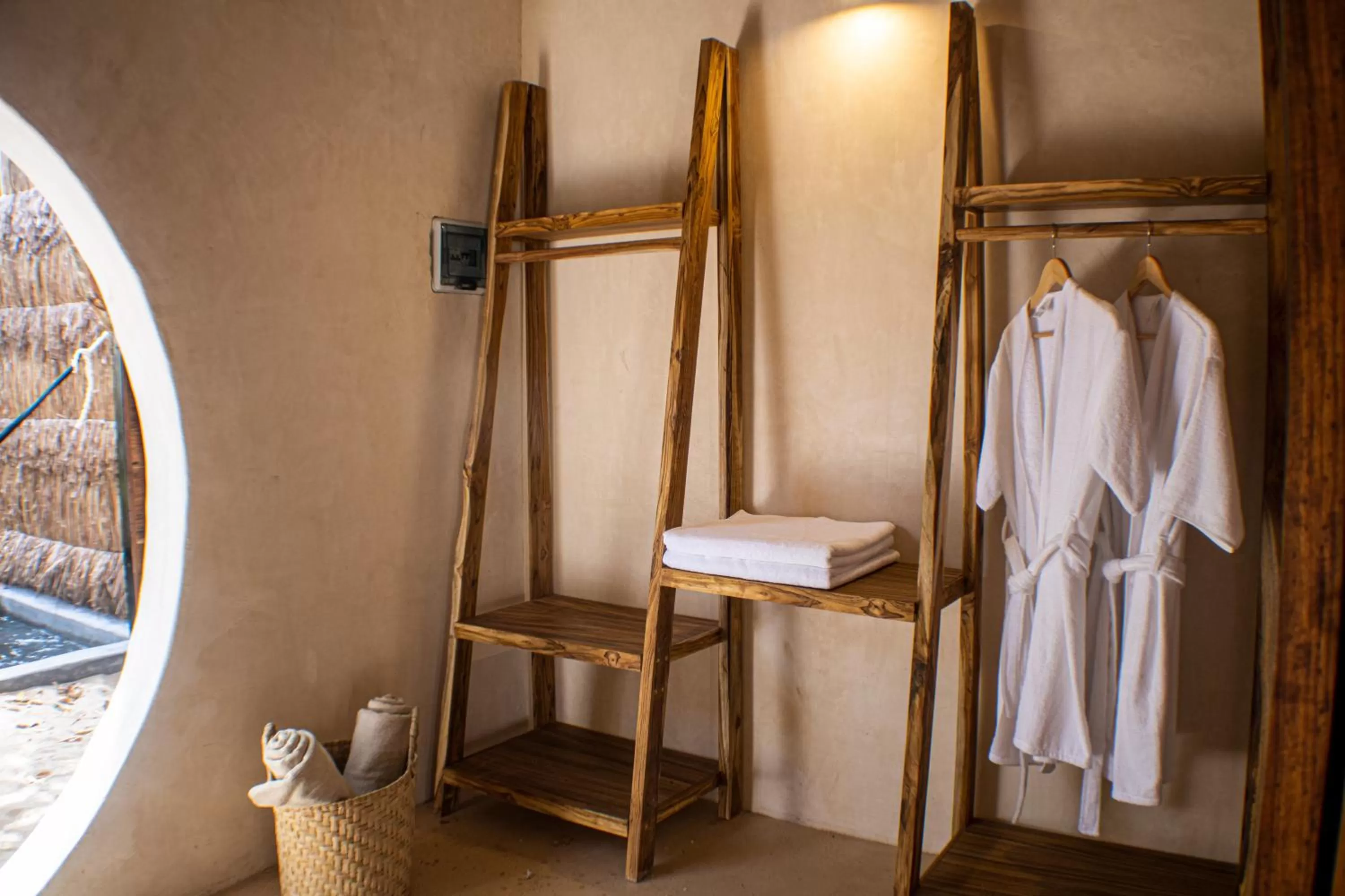 wardrobe in Zenote Sanctuary