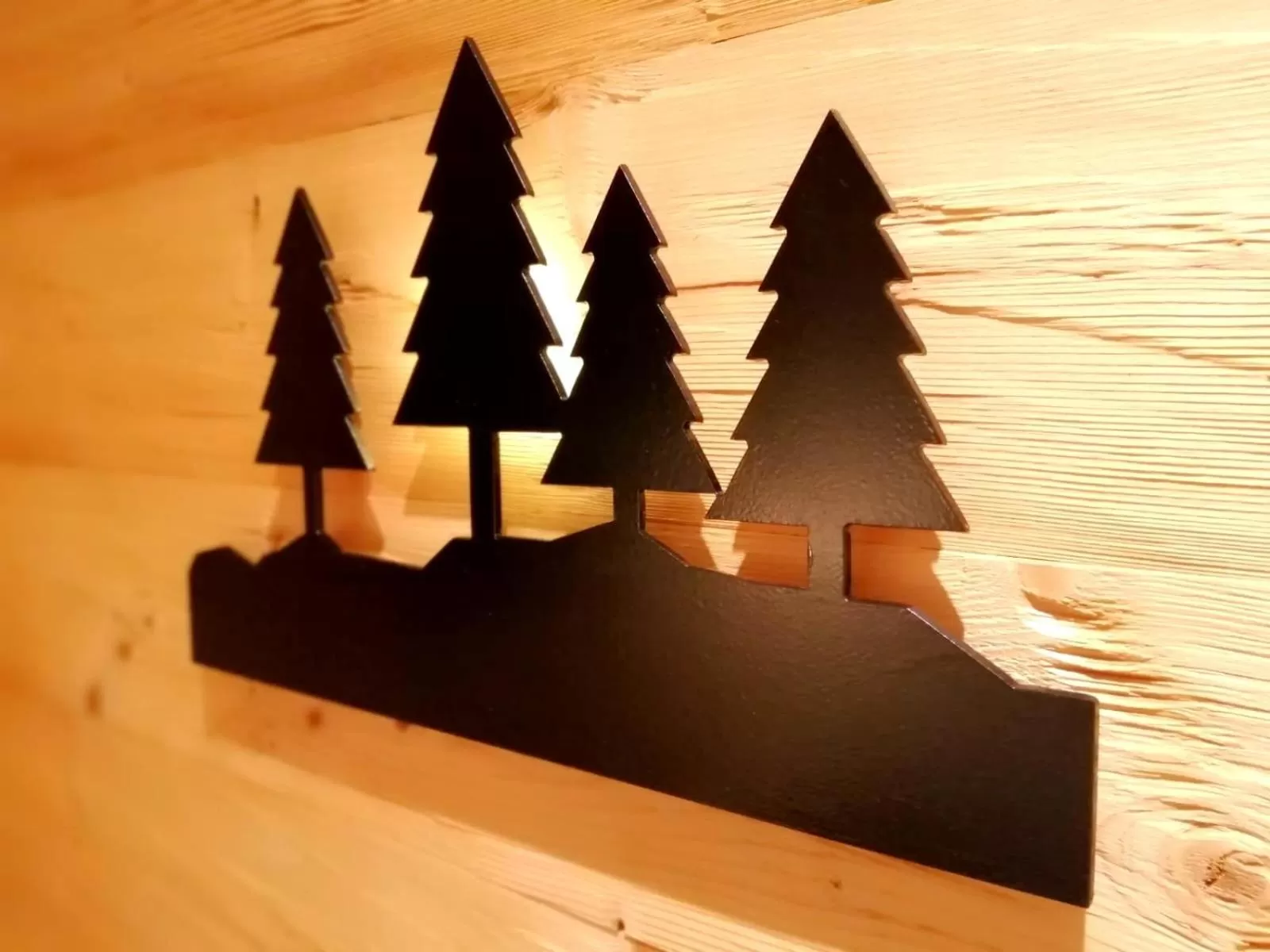 Decorative detail in Hotel Les Montagnards