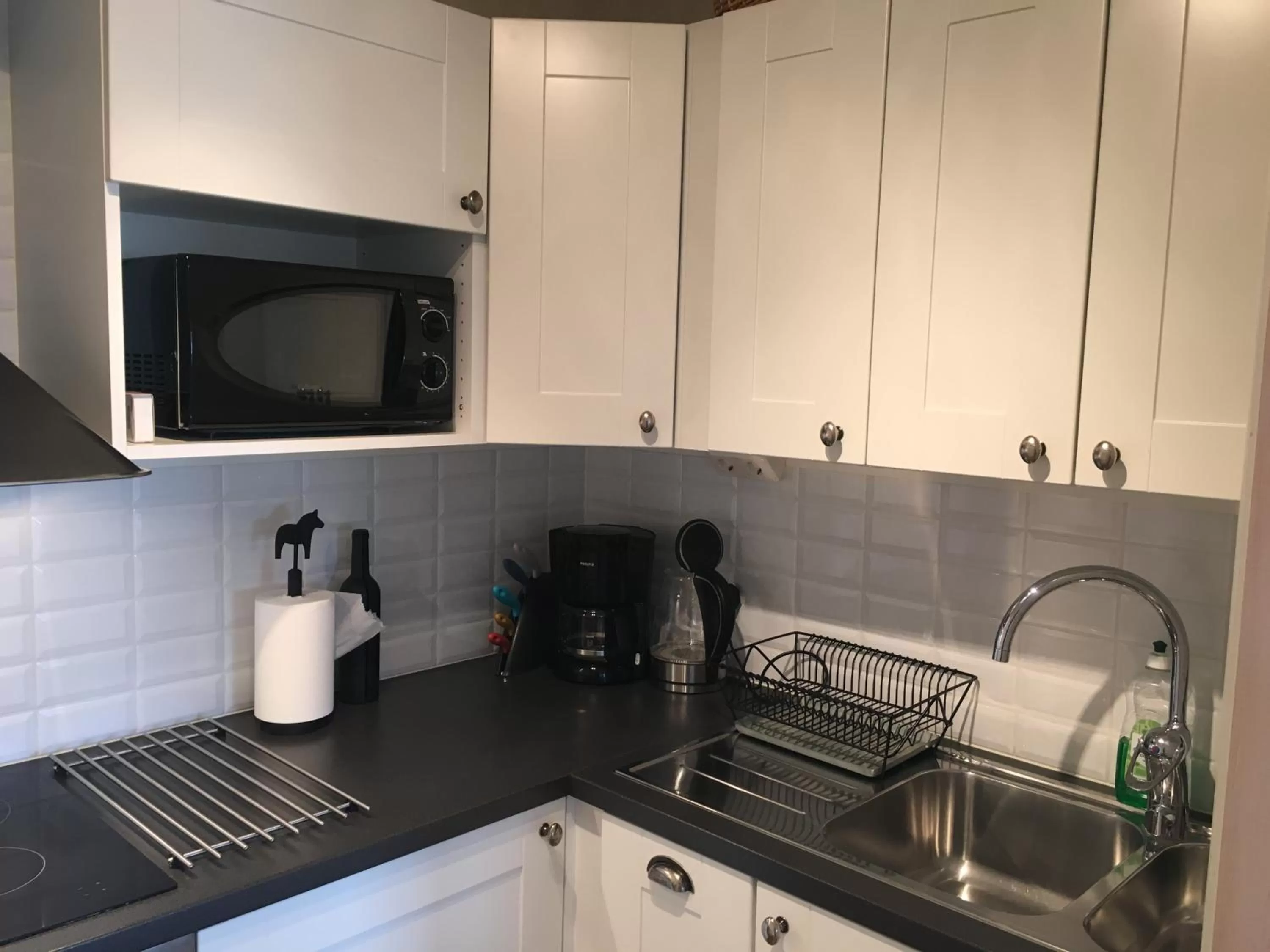 Kitchen or kitchenette in Augustas Bed & Breakfast