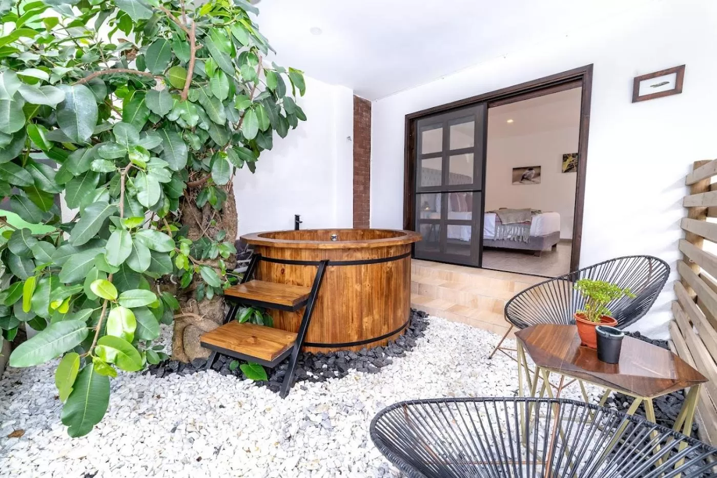 Patio in Terasu Hotel Boutique Salento