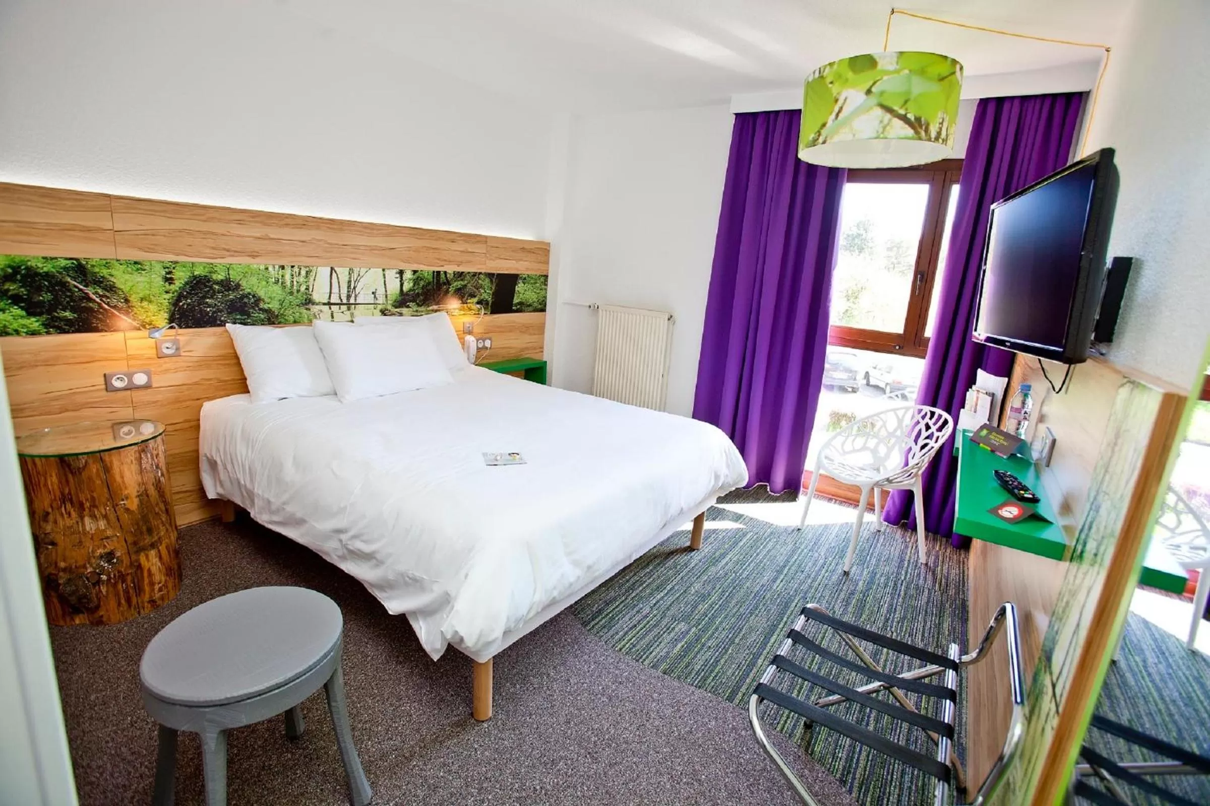 Bedroom, Bed in ibis Styles Sarrebourg