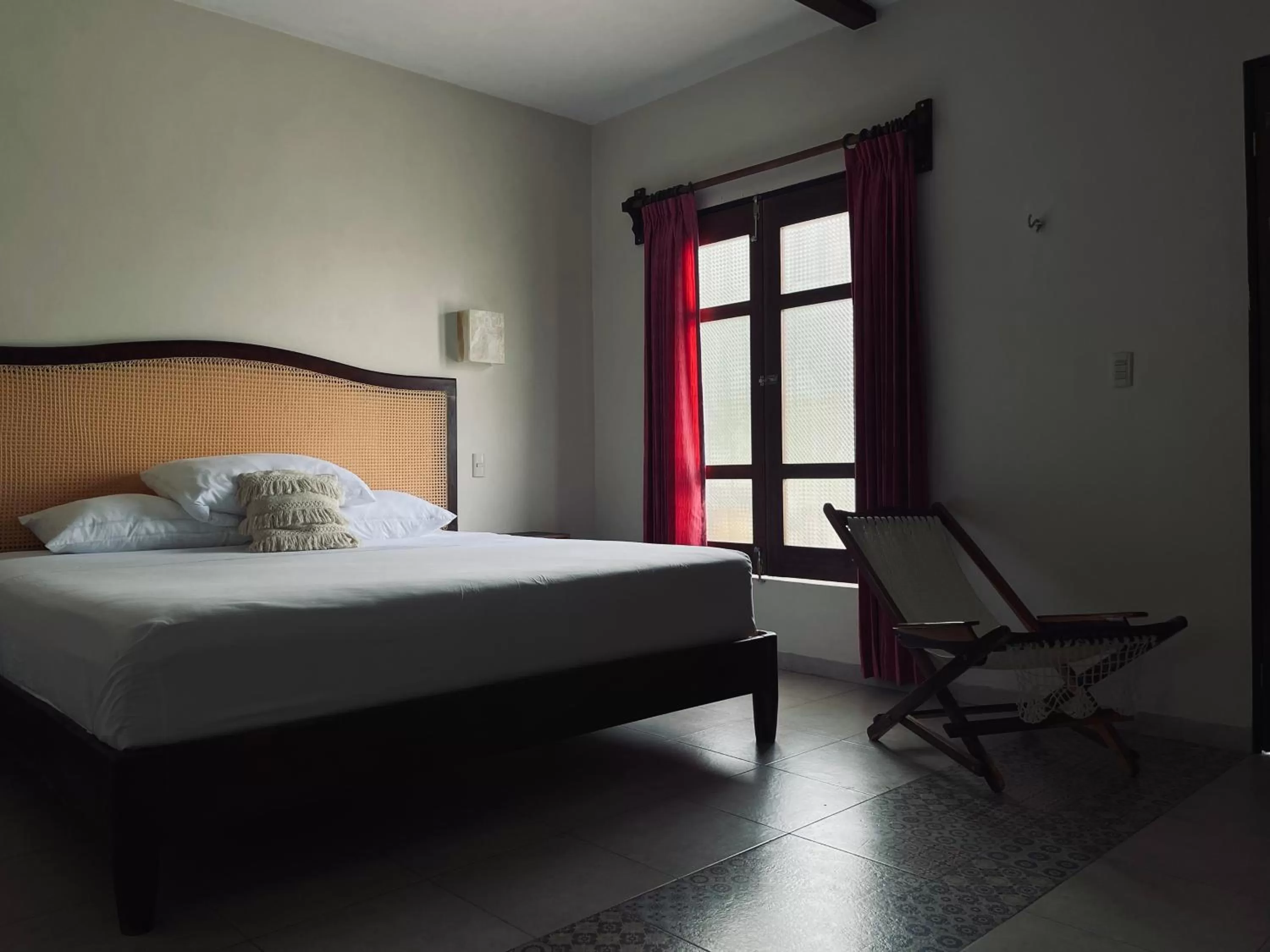 Bed in Hacienda María Elena Yucatán