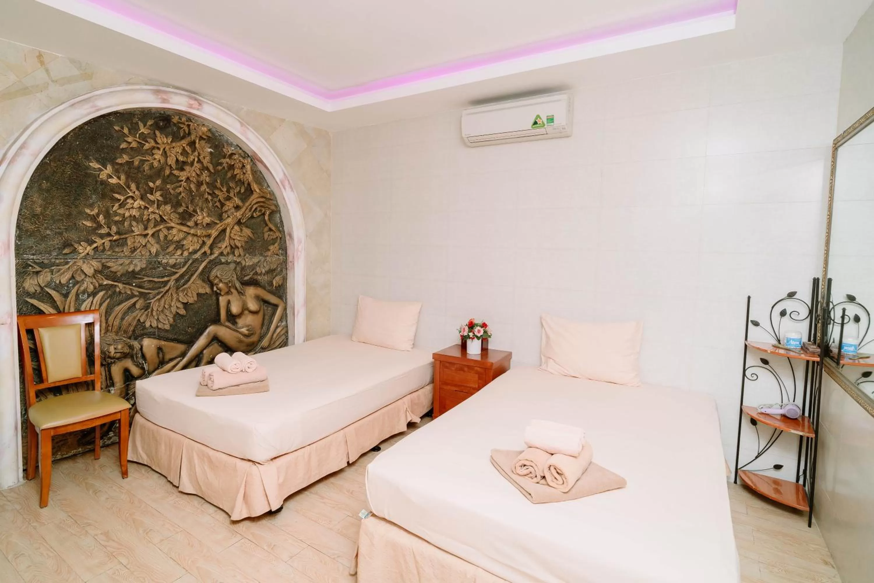 Entertainment, Bed in A25 Luxury Hotel