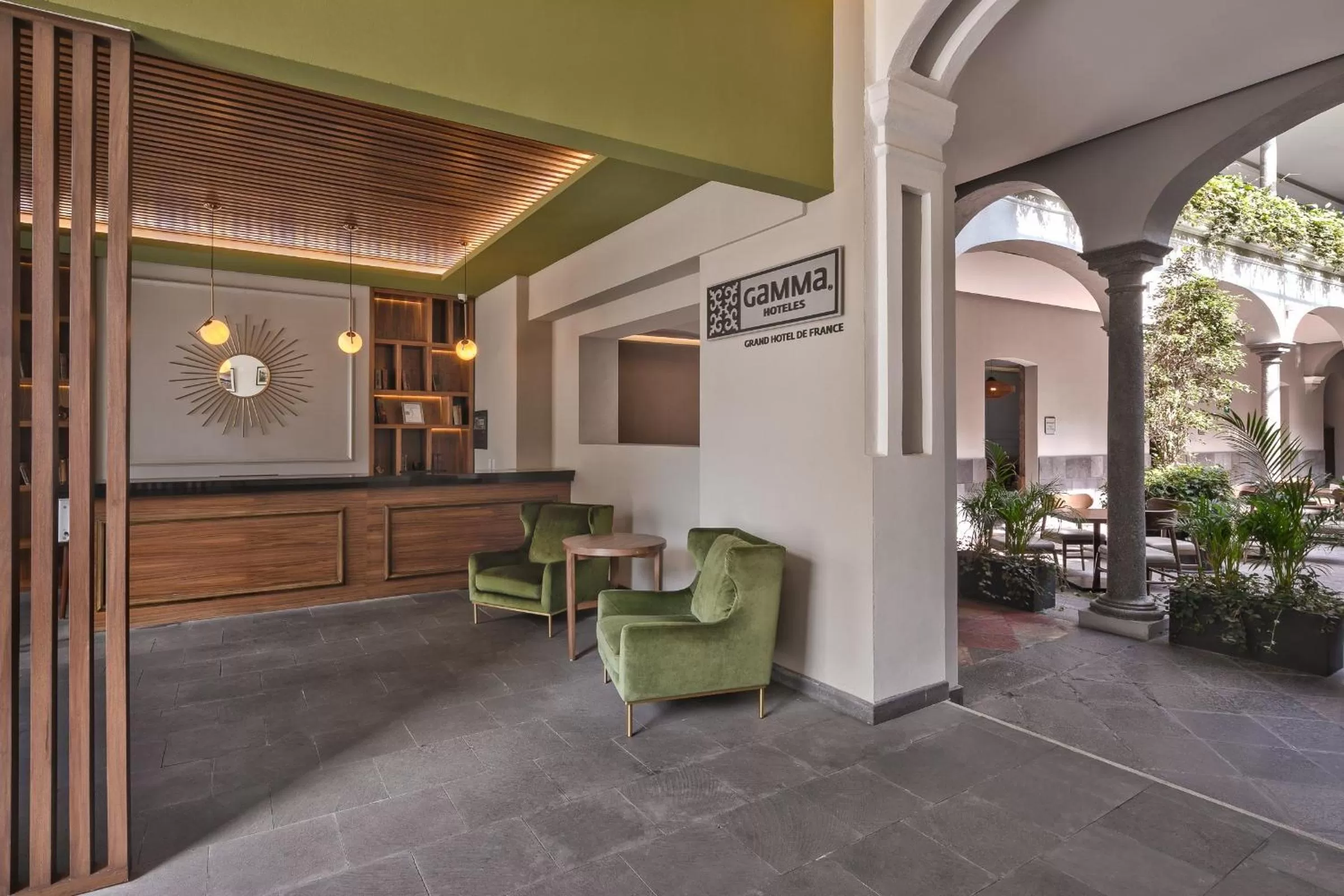 Lobby or reception in Gamma Orizaba Grand Hotel de France