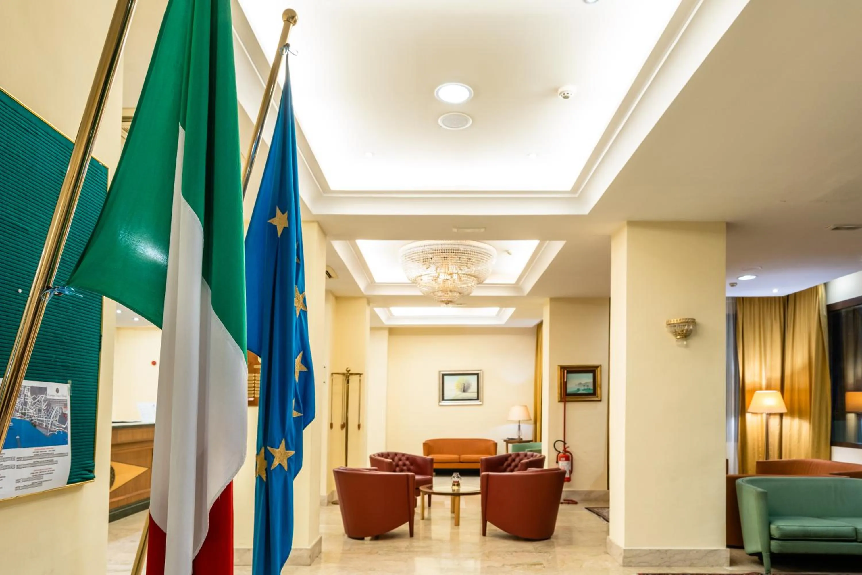 Living room in Europa Palace Hotel