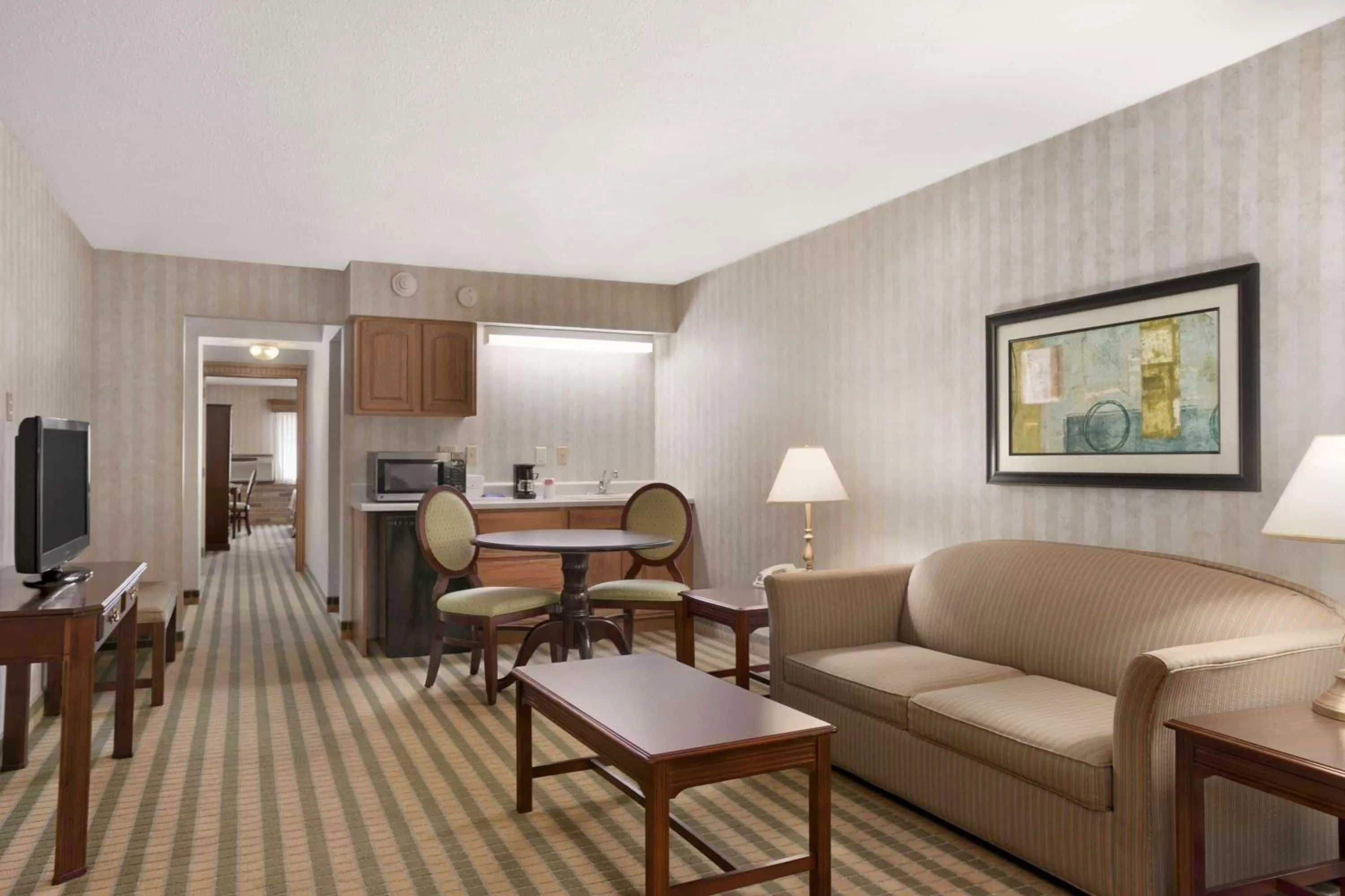 Photo of the whole room in Ramada by Wyndham Saginaw Hotel & Suites