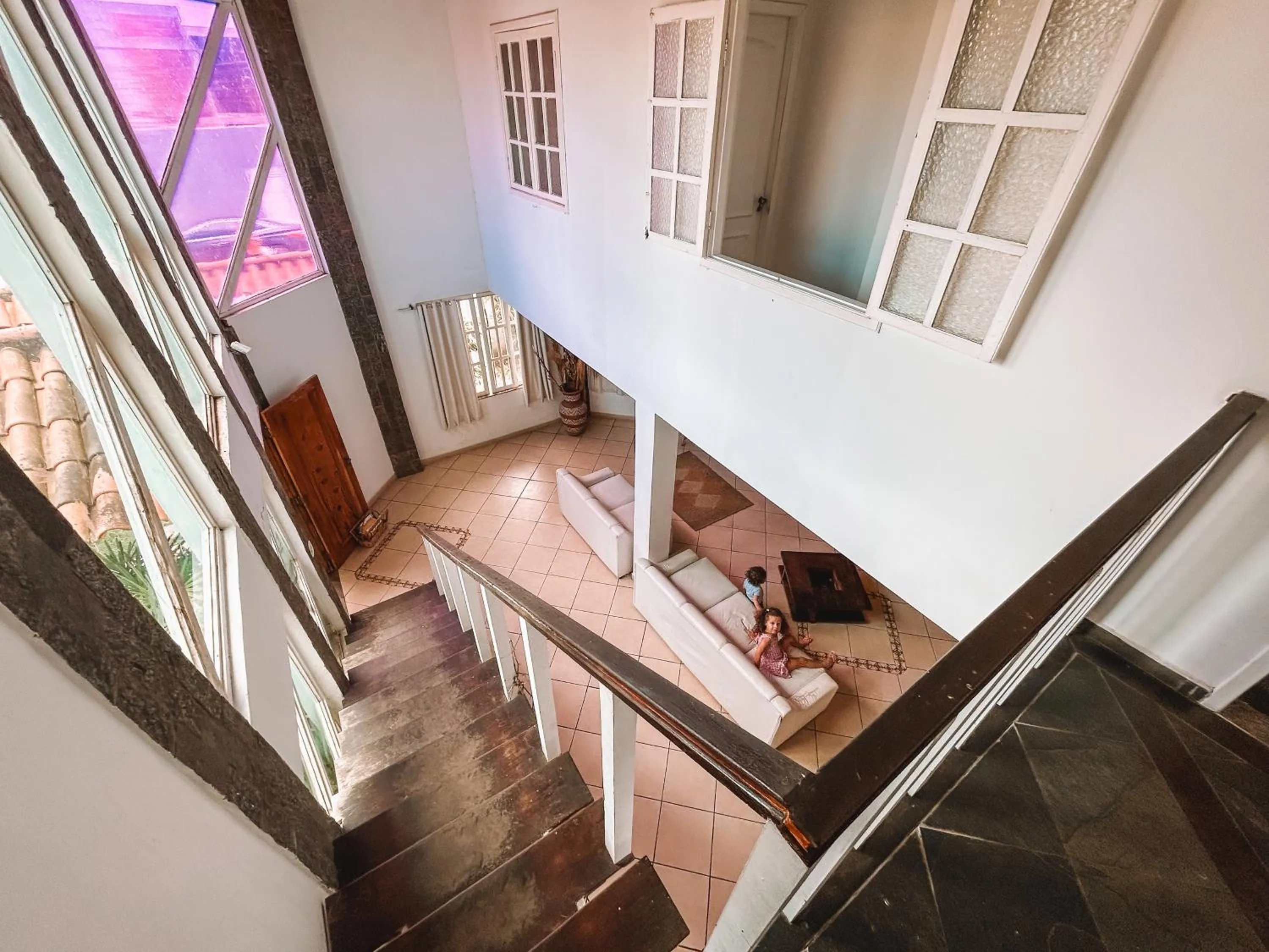 Seating area, Bed in IBELLO BEACH Pousada