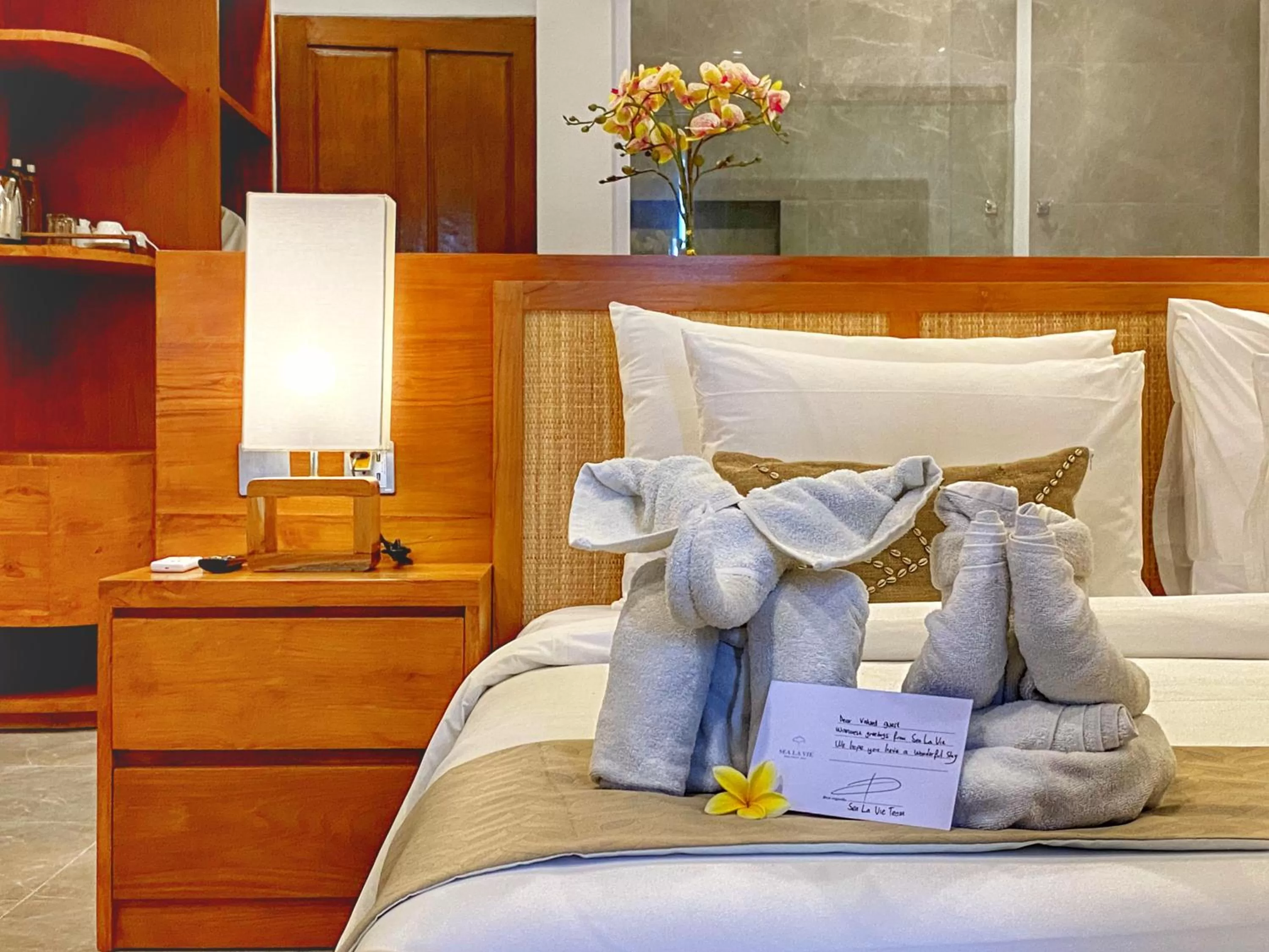 Bedroom, Bed in Sea La Vie Resort Nusa Penida