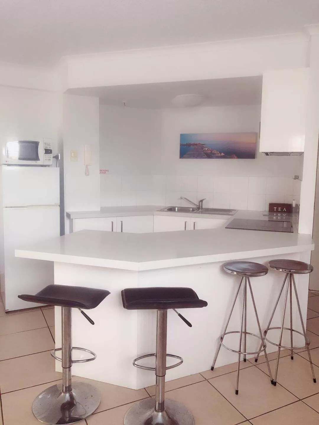 Kitchen or kitchenette in Windsurfer Resort