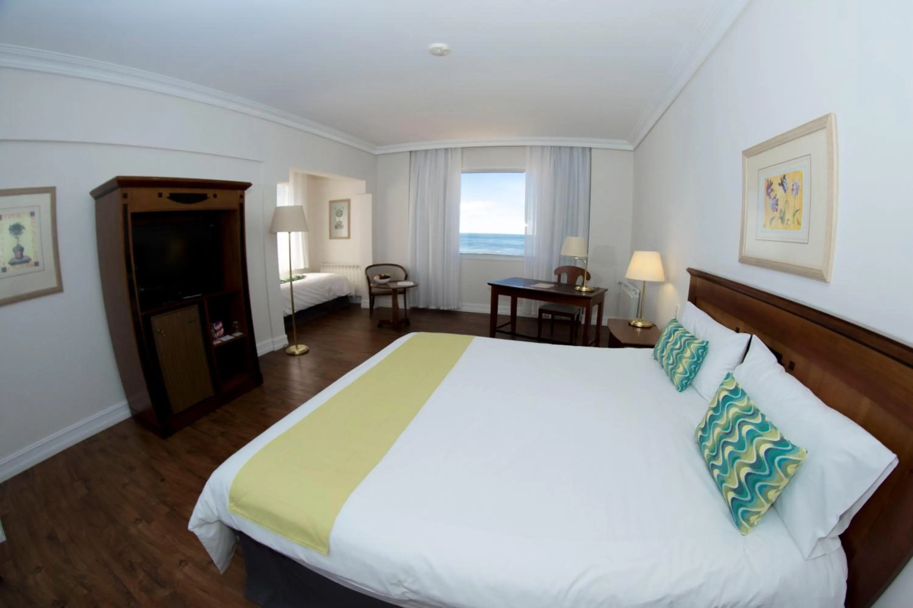 Bed in Lucania Palazzo Hotel