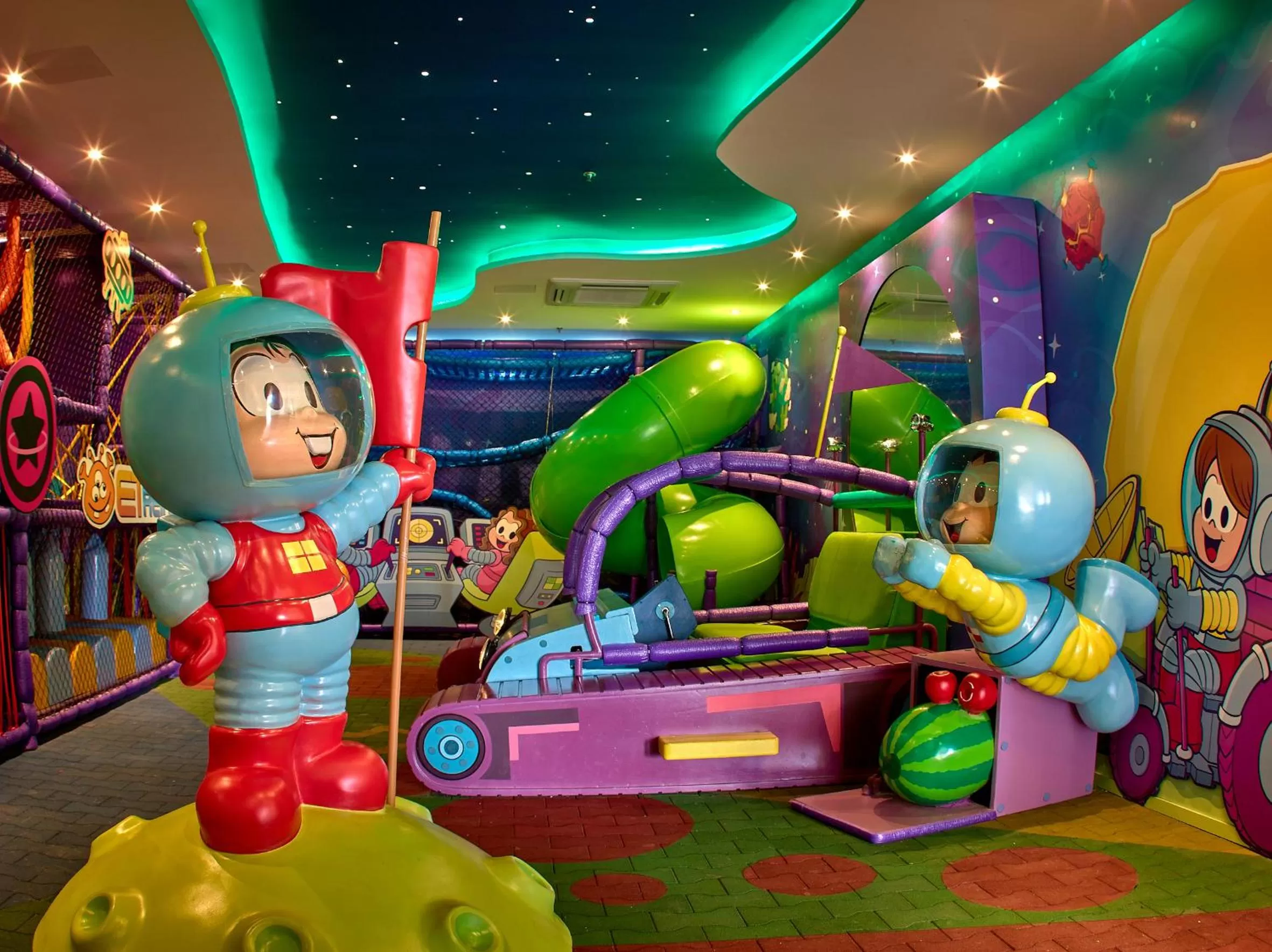 Children play ground in Bourbon Resort Atibaia