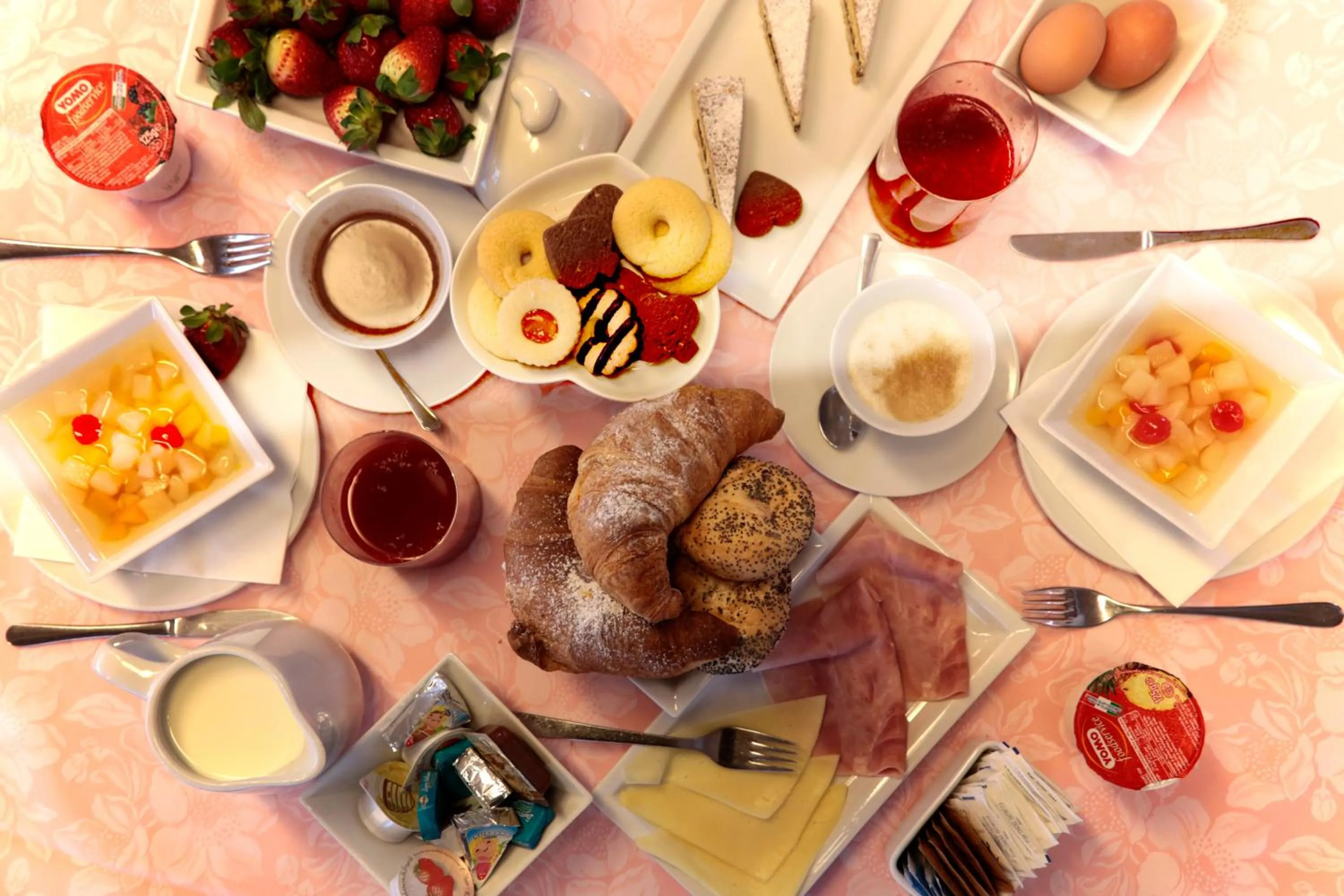 Food and drinks in Hotel Cristallo