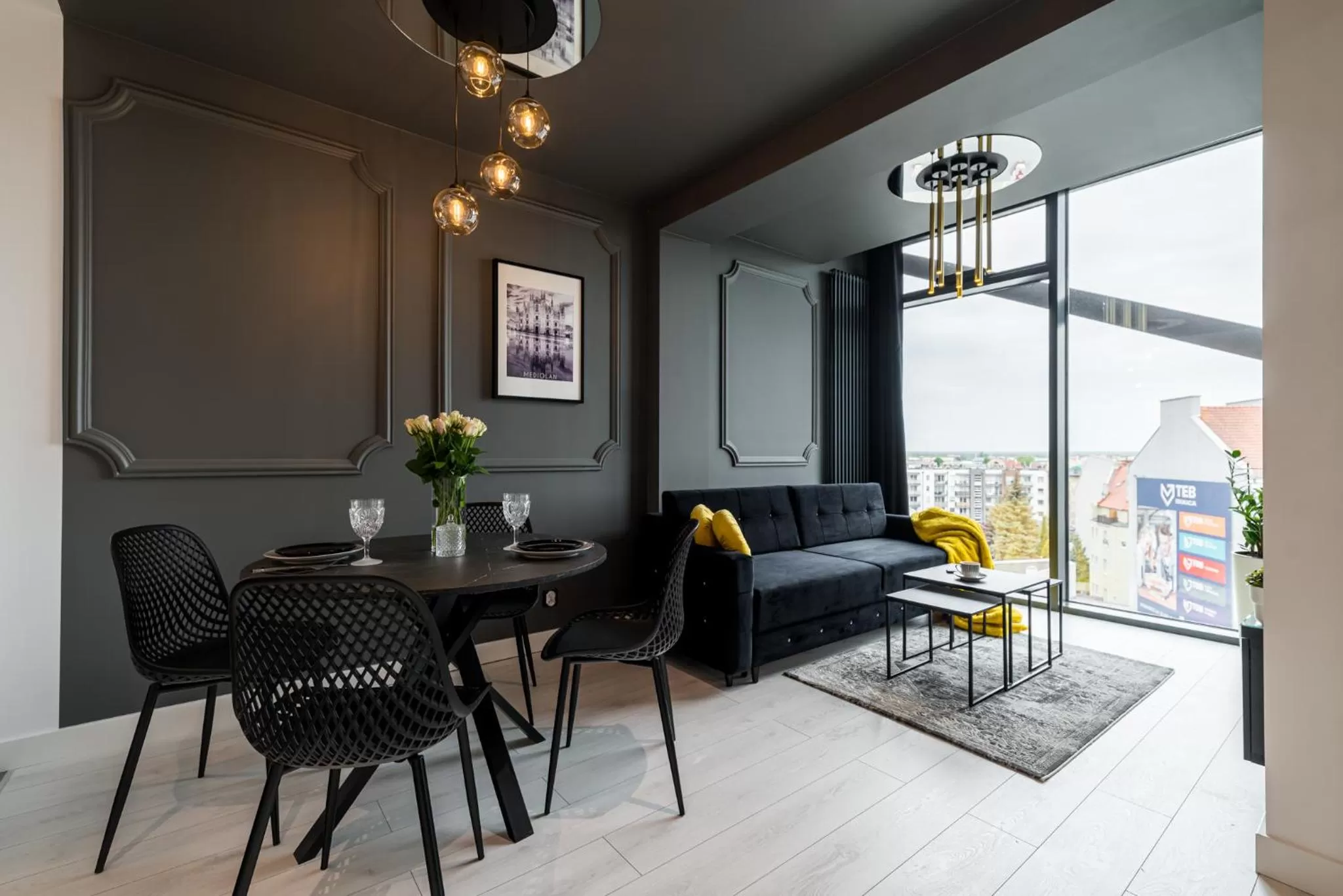 Living room in Q18 ApartHotel