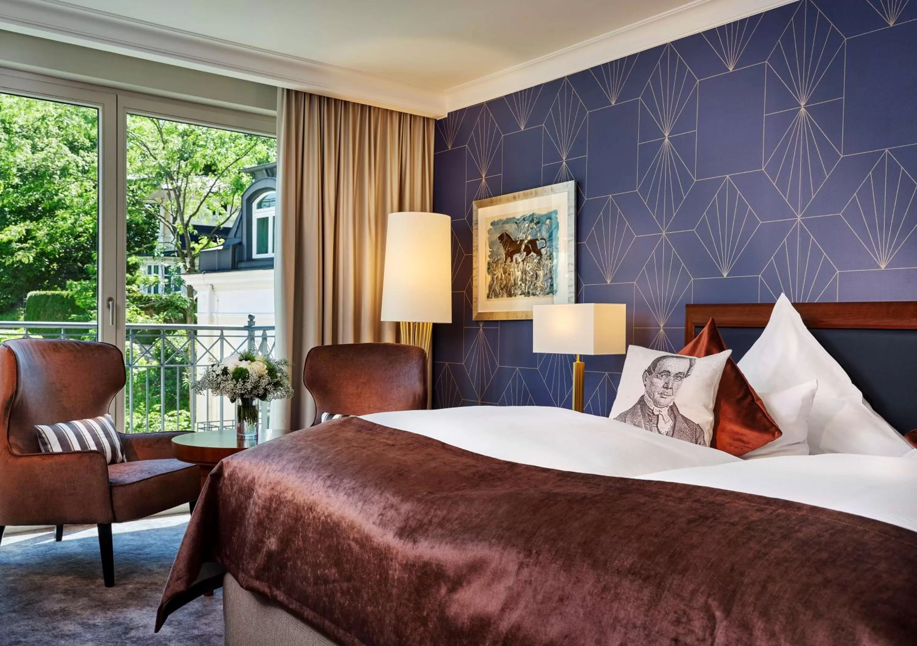 Bedroom, Bed in Maison Messmer - ein Mitglied der Hommage Luxury Hotels Collection