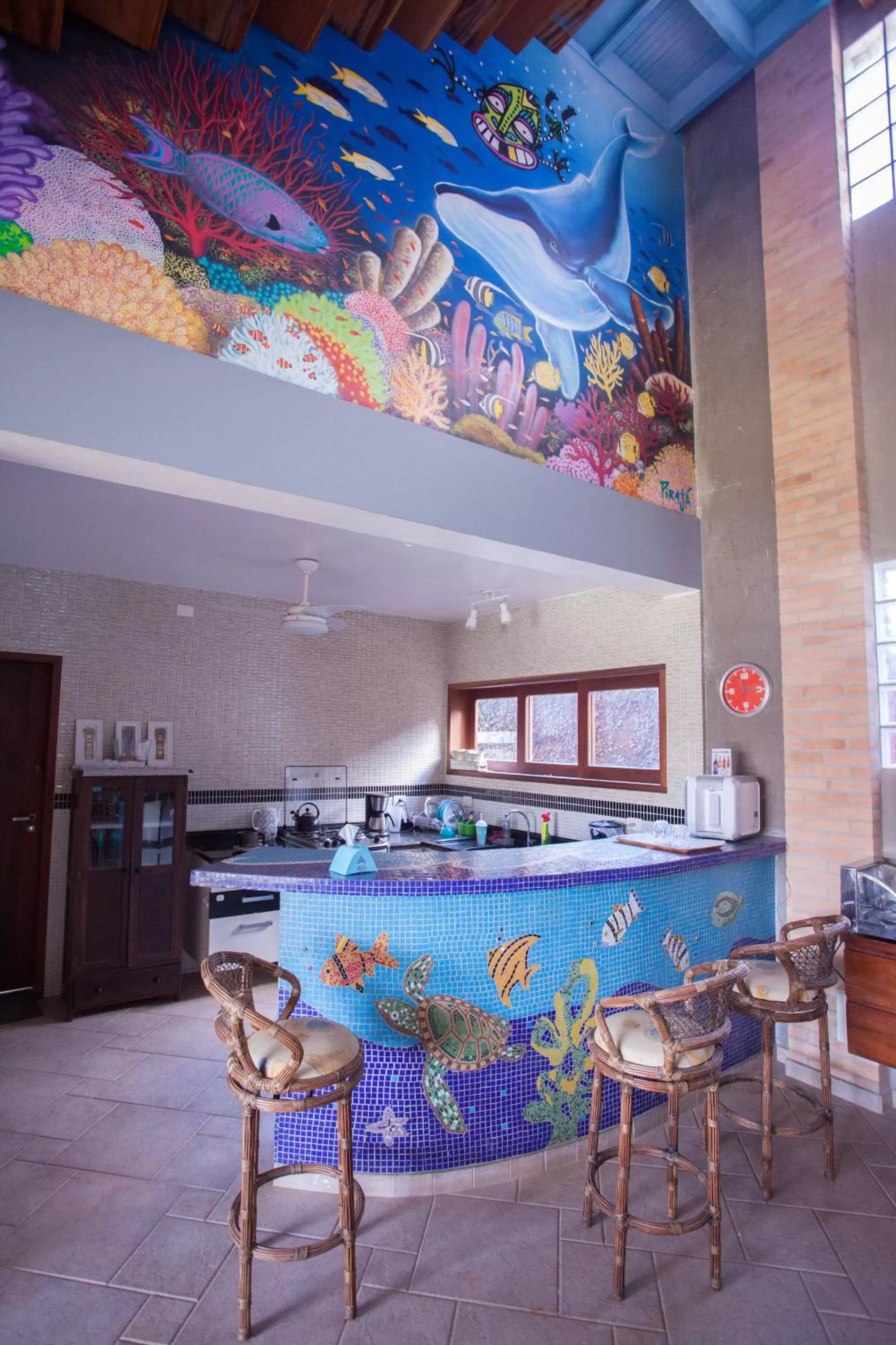 Lounge or bar in Ubatuba Ecologic Pousada