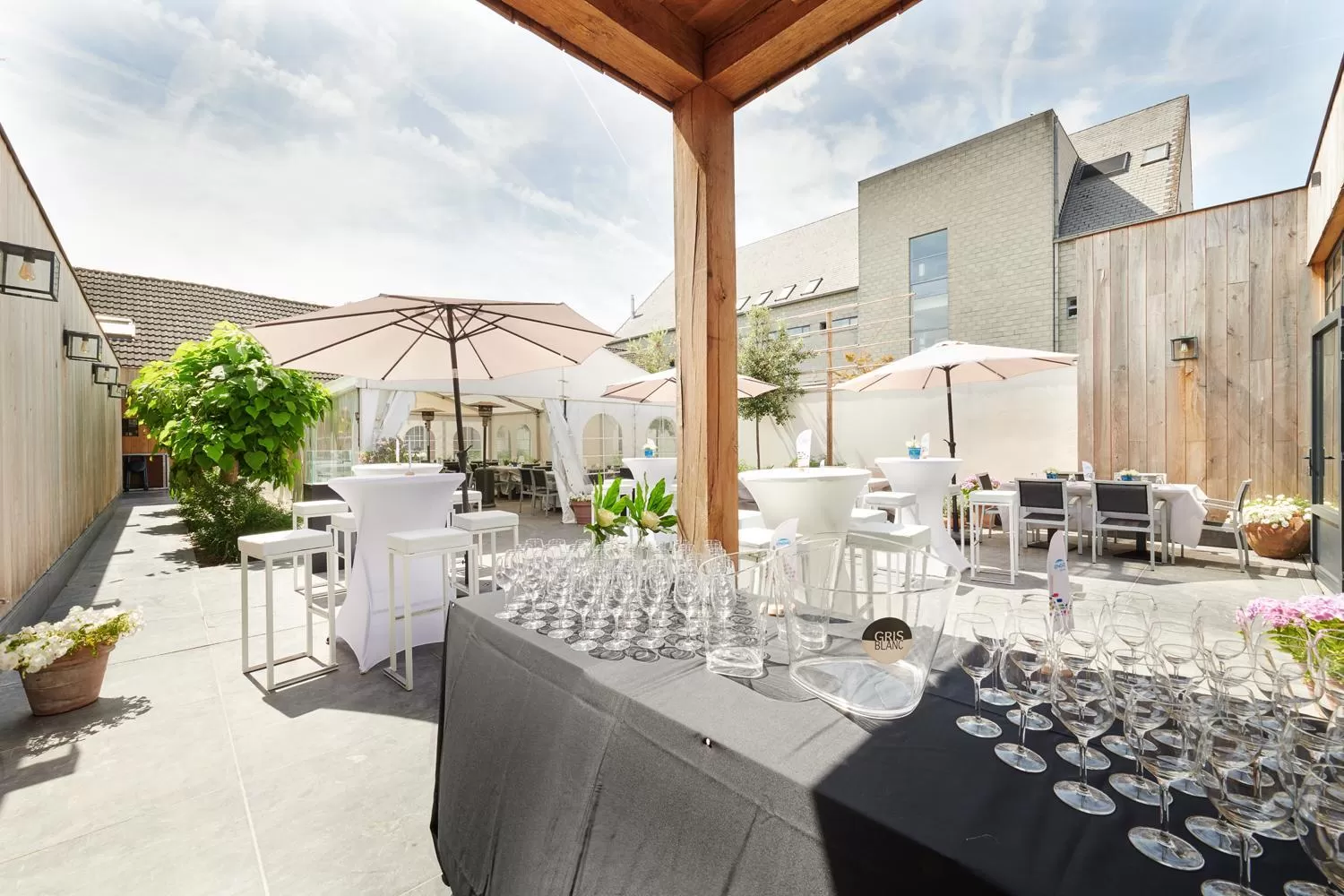 Garden in Hotel Royal Astrid