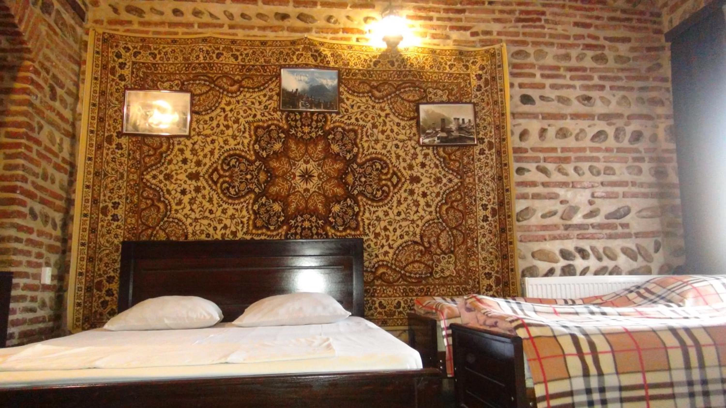 Bed in Old House in Sighnaghi