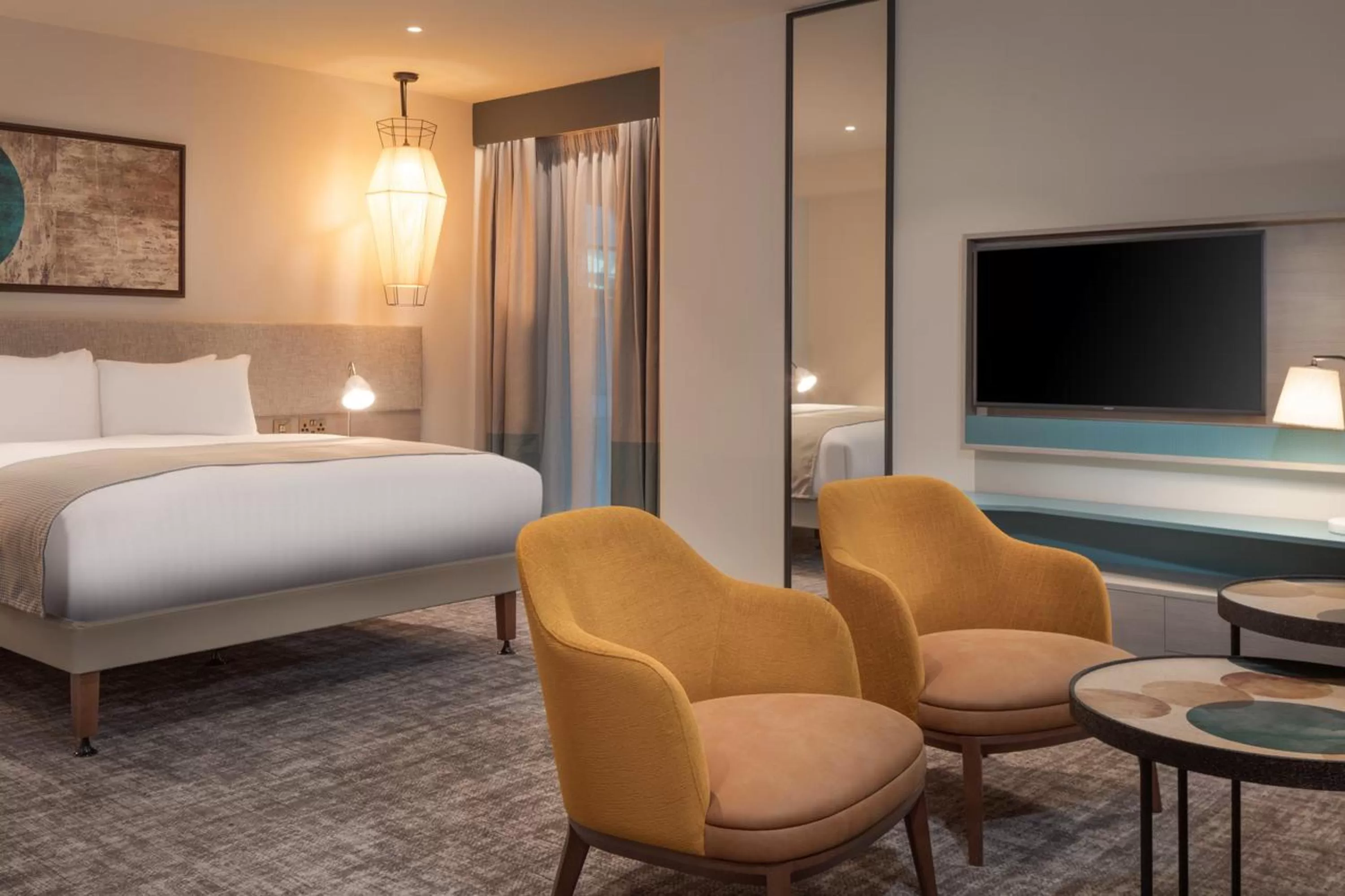 Bed in Staybridge Suites London Heathrow - Bath Road, an IHG Aparthotel