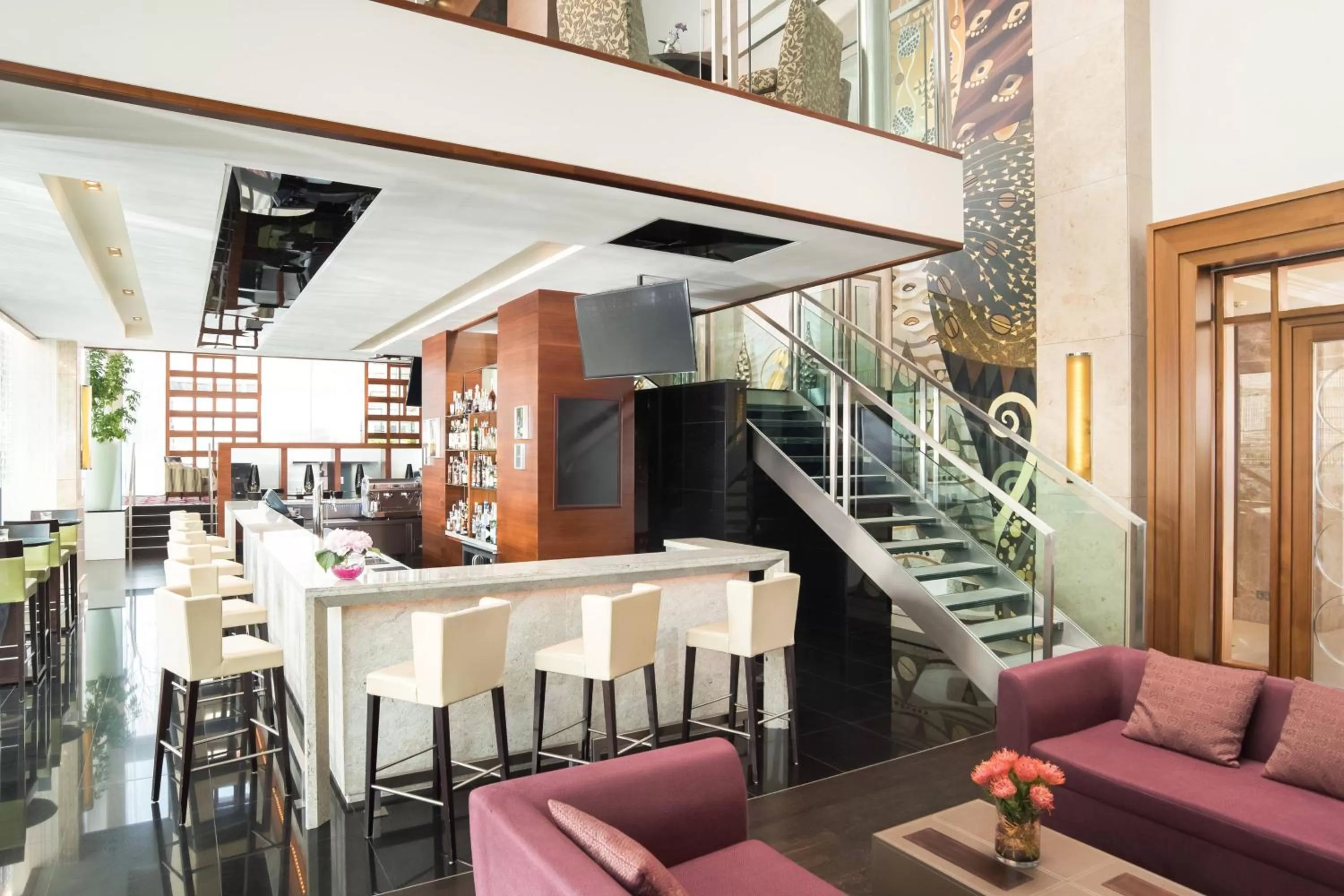 Lounge or bar in Sheraton Bratislava Hotel