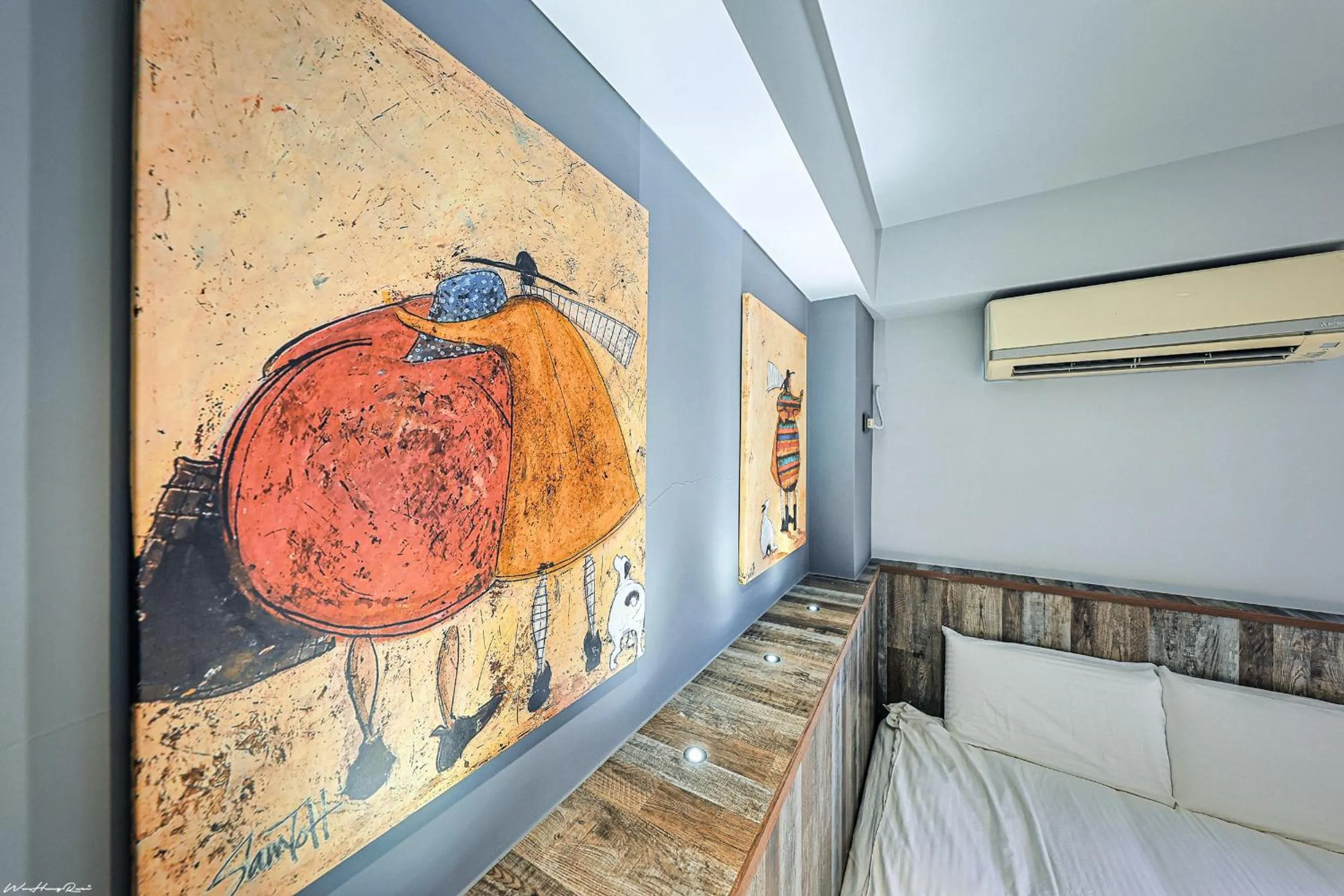 Photo of the whole room, Bed in 亞馨文旅 近東大門夜市 有免費停車場 可自助入住