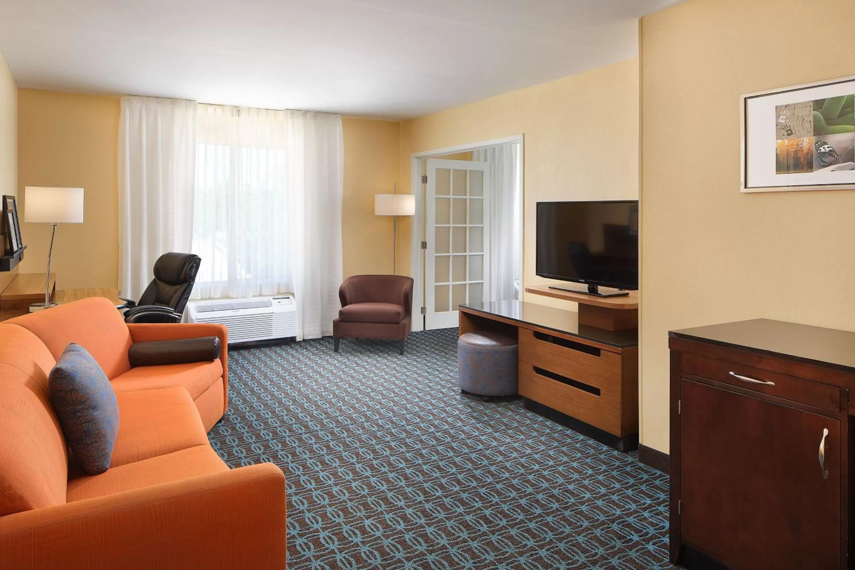 Executive One-Bedroom King Suite in Fairfield Inn & Suites Raleigh Durham Airport Research Triangle Park