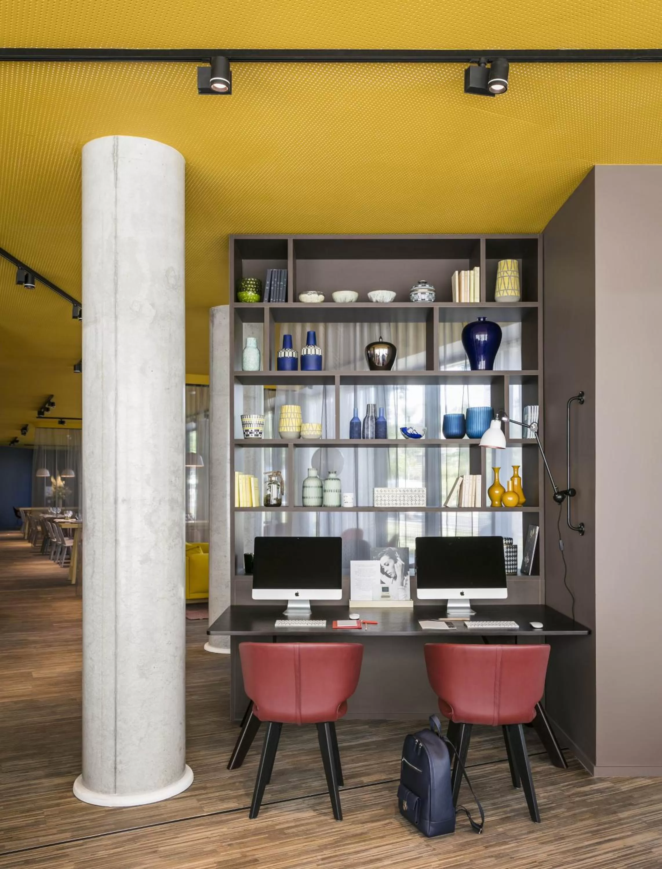 Seating area in OKKO Hotels Paris Porte De Versailles