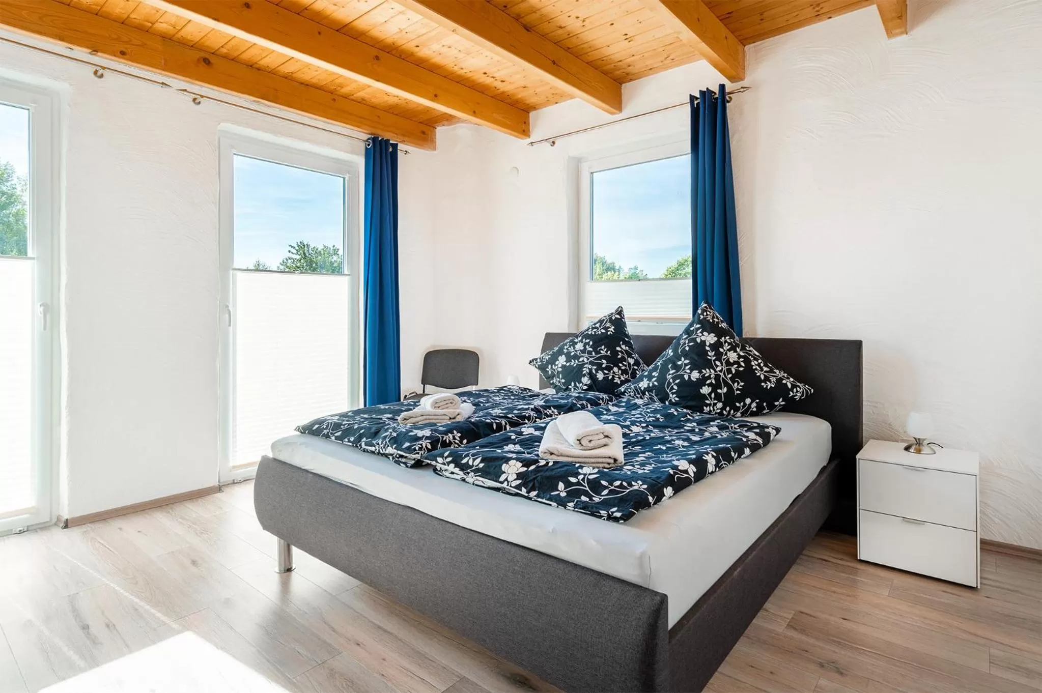 Bed in Villa Moorstern am Badesee Tannenhausen