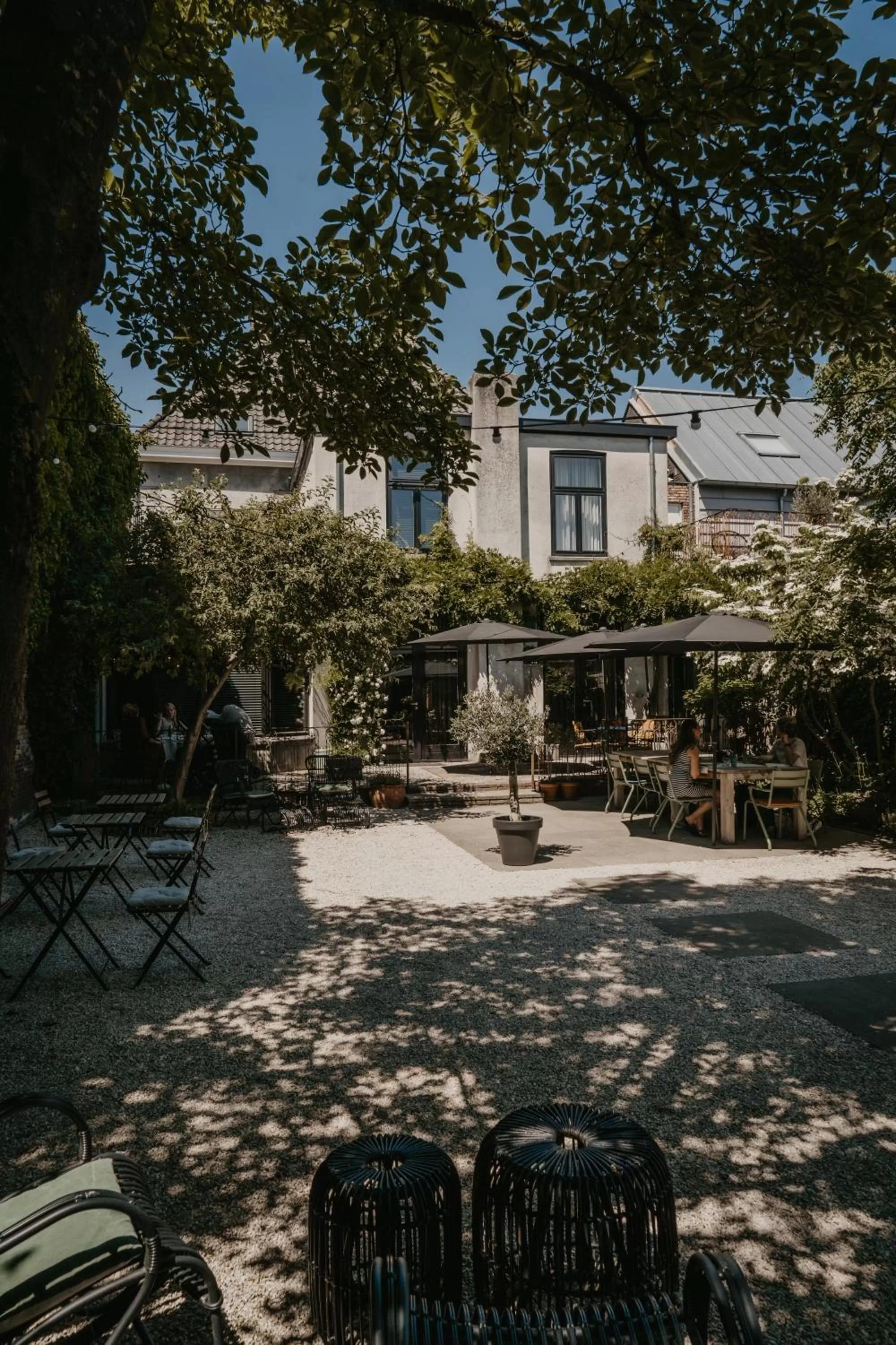 Garden in The Yard hotel Zuidkade