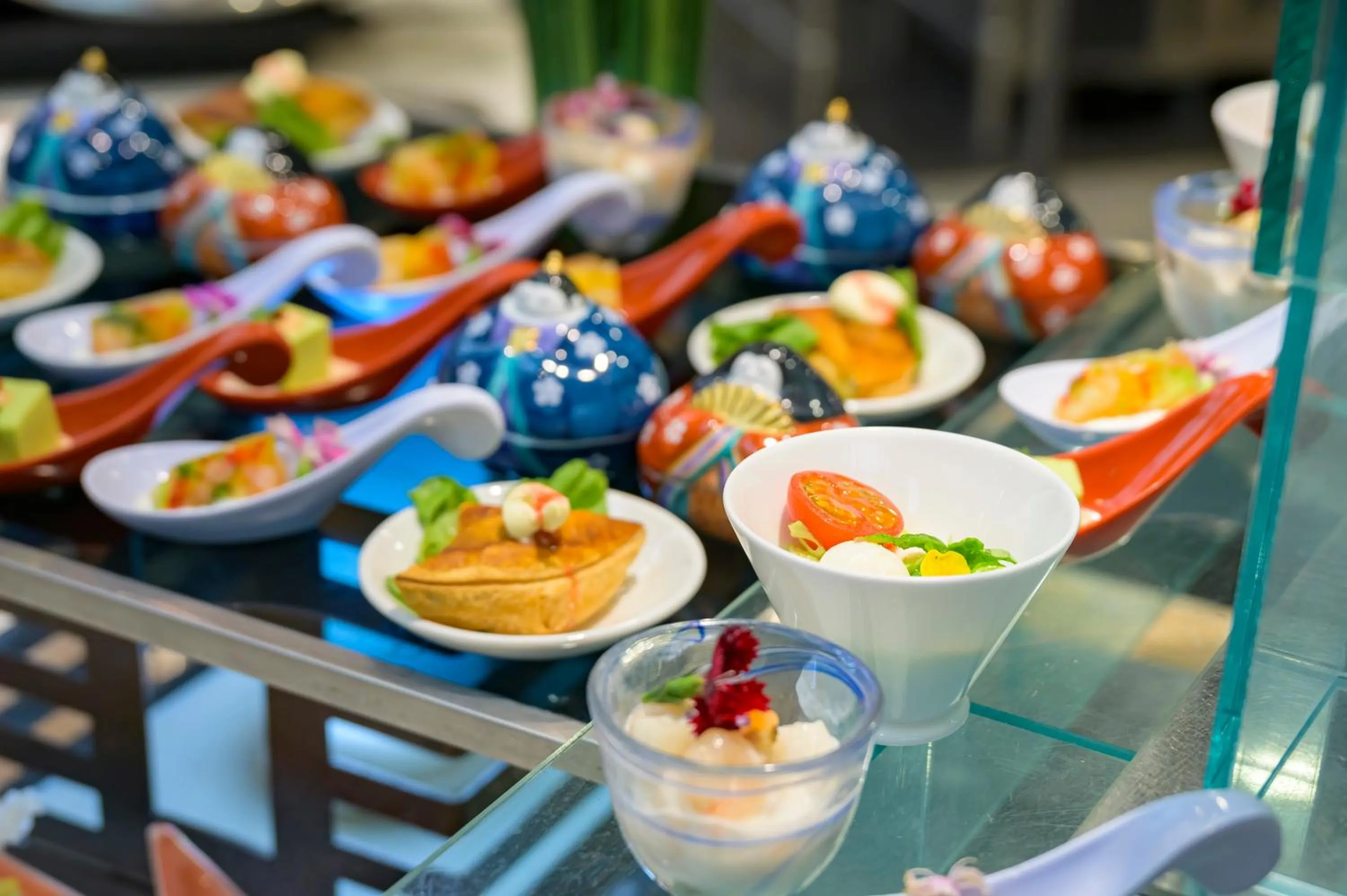 Food and drinks in Senkeien Tsukioka Hotel