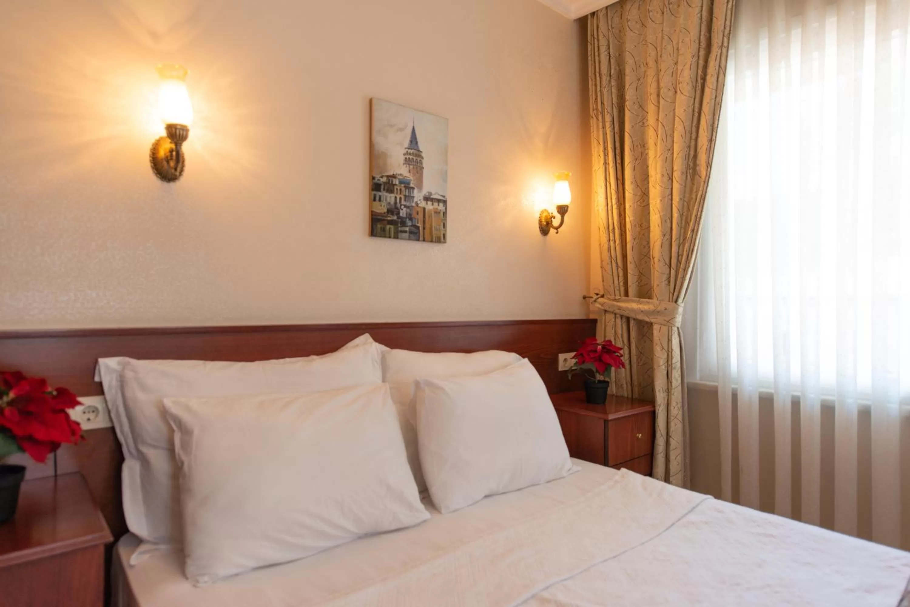 Bed in Sultanahmet Cesme Hotel