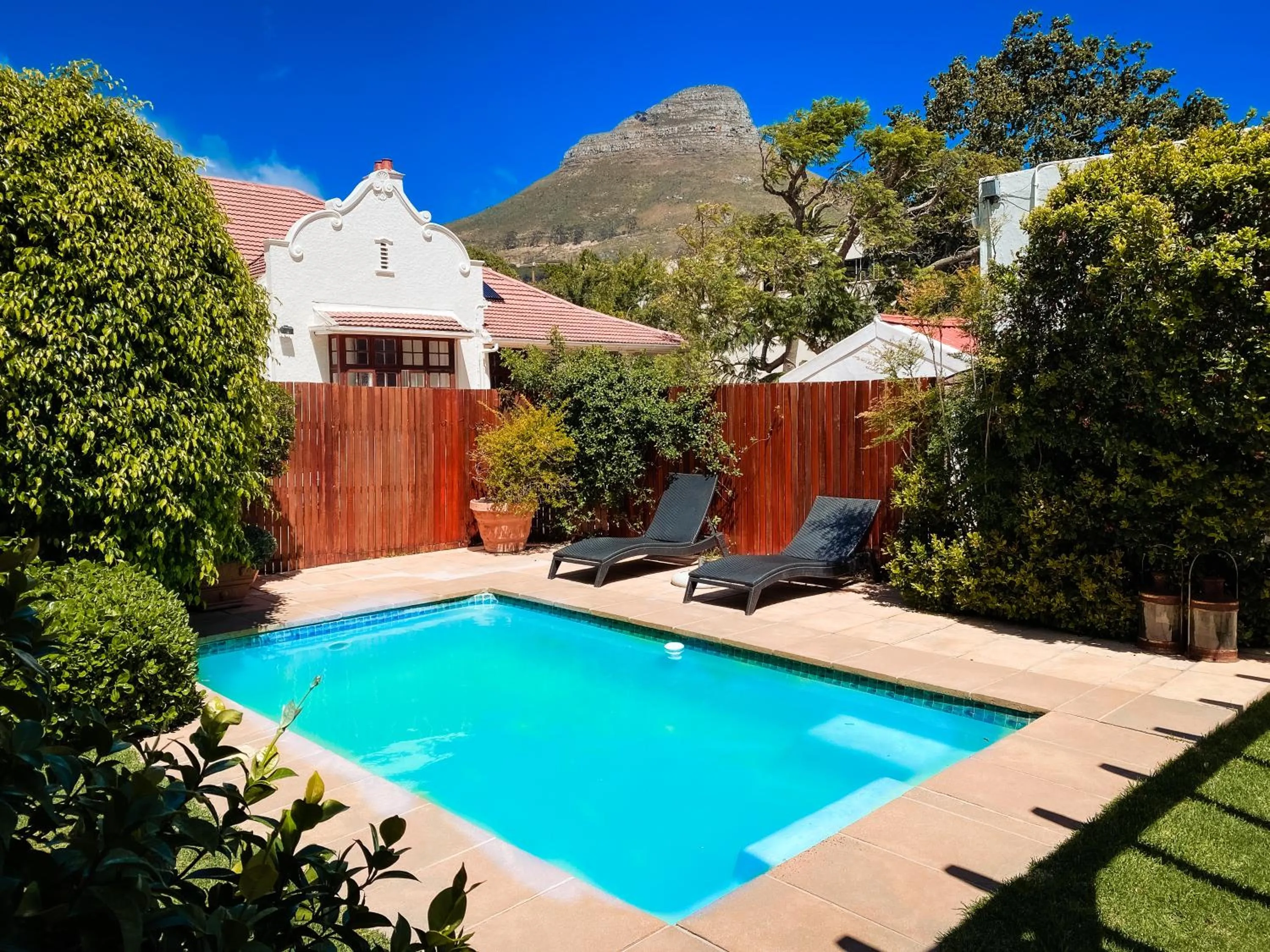 Pool view in 5 Camp Street Guesthouse & Self-catering