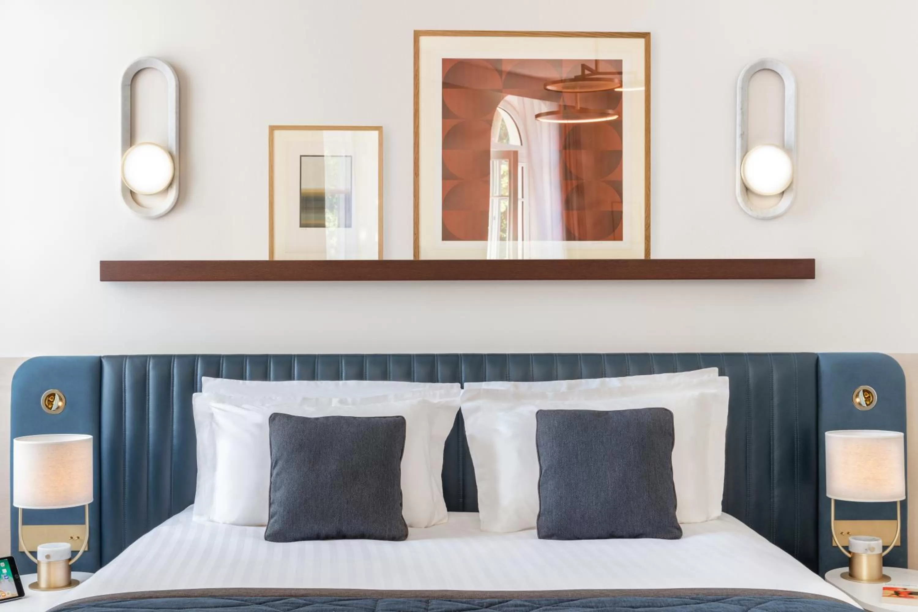 Decorative detail, Bed in Maison Albar Hotels L’Imperator