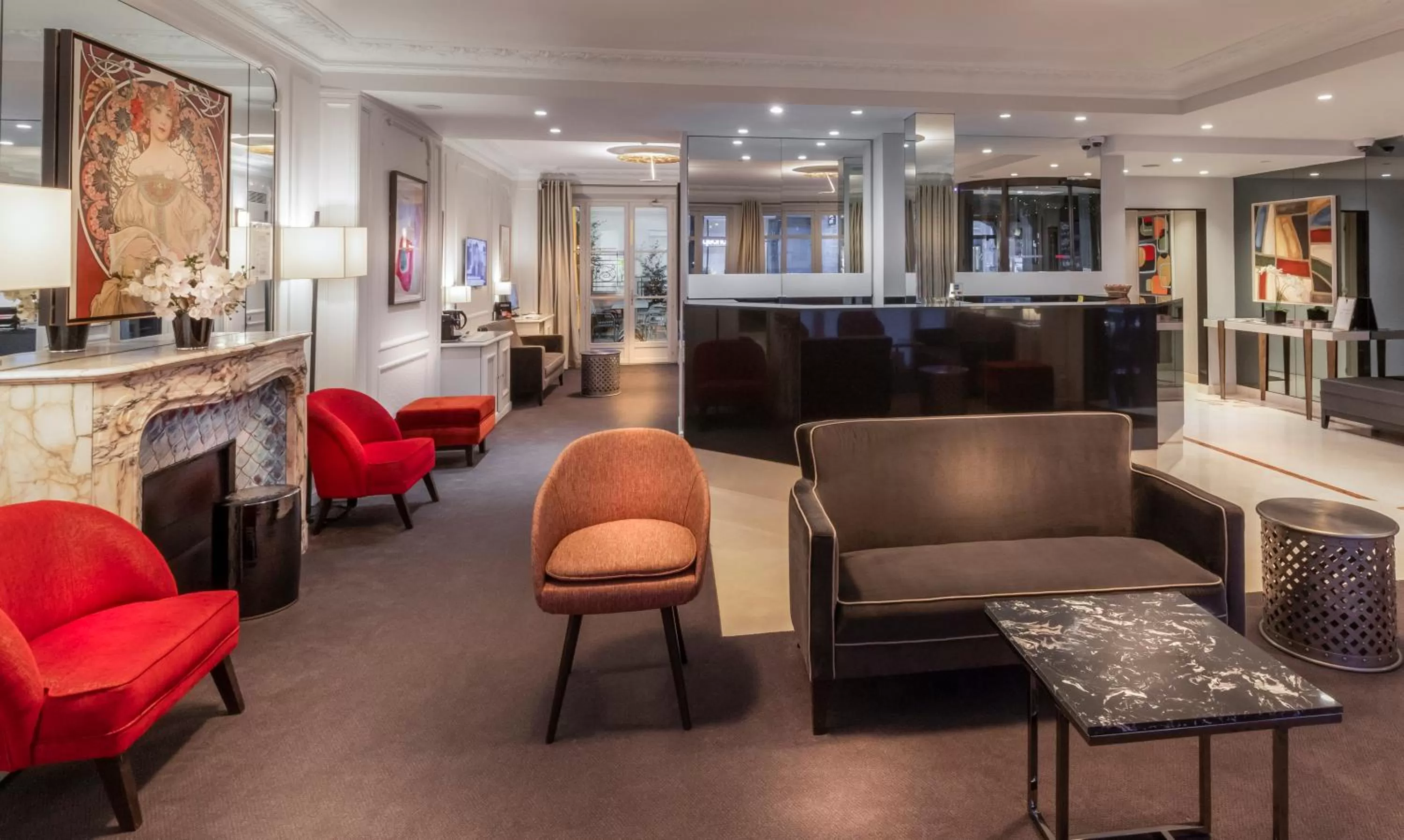 Living room in Elysées Ceramic