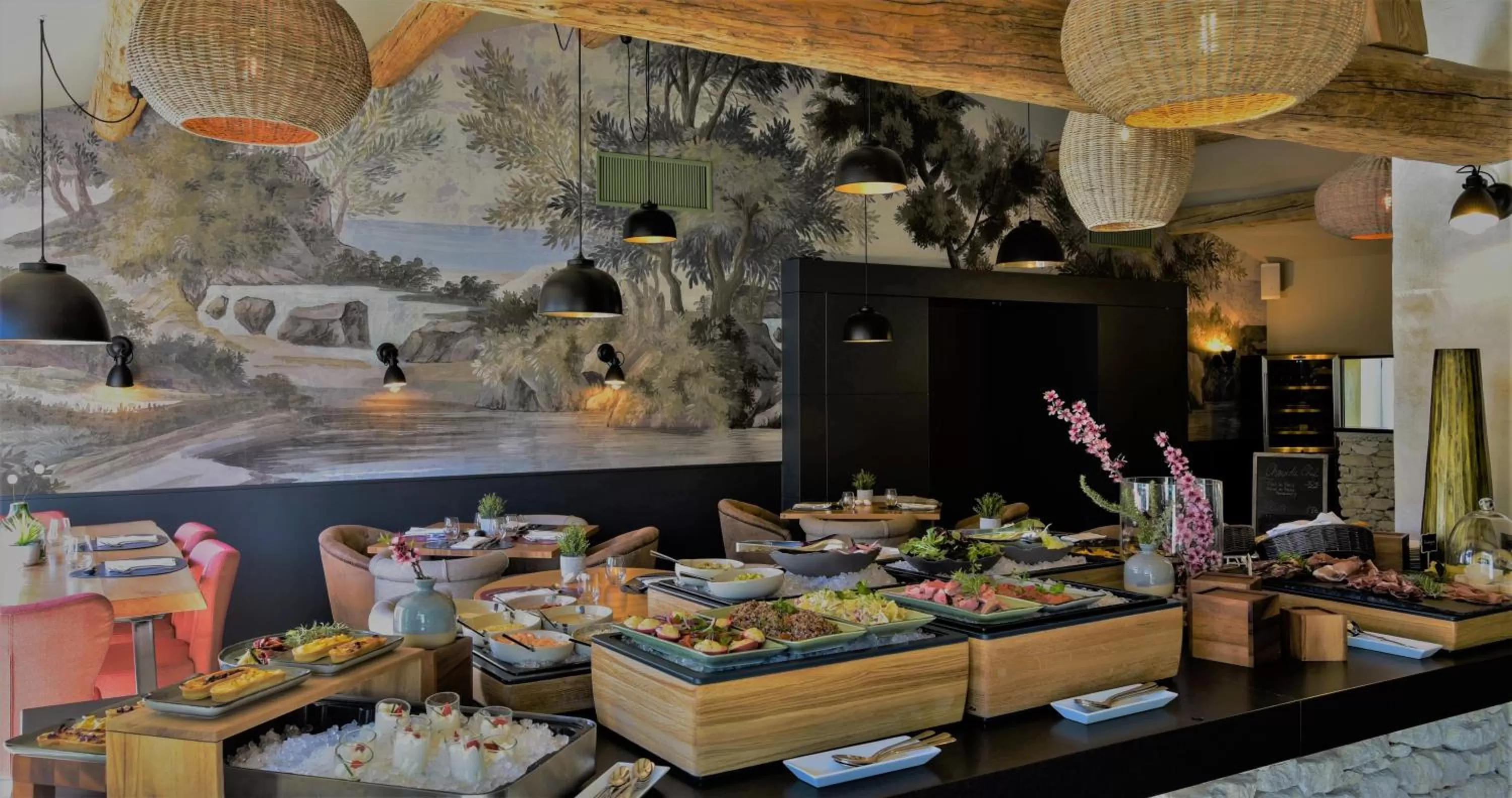 Food in Domaine la Pierre Blanche