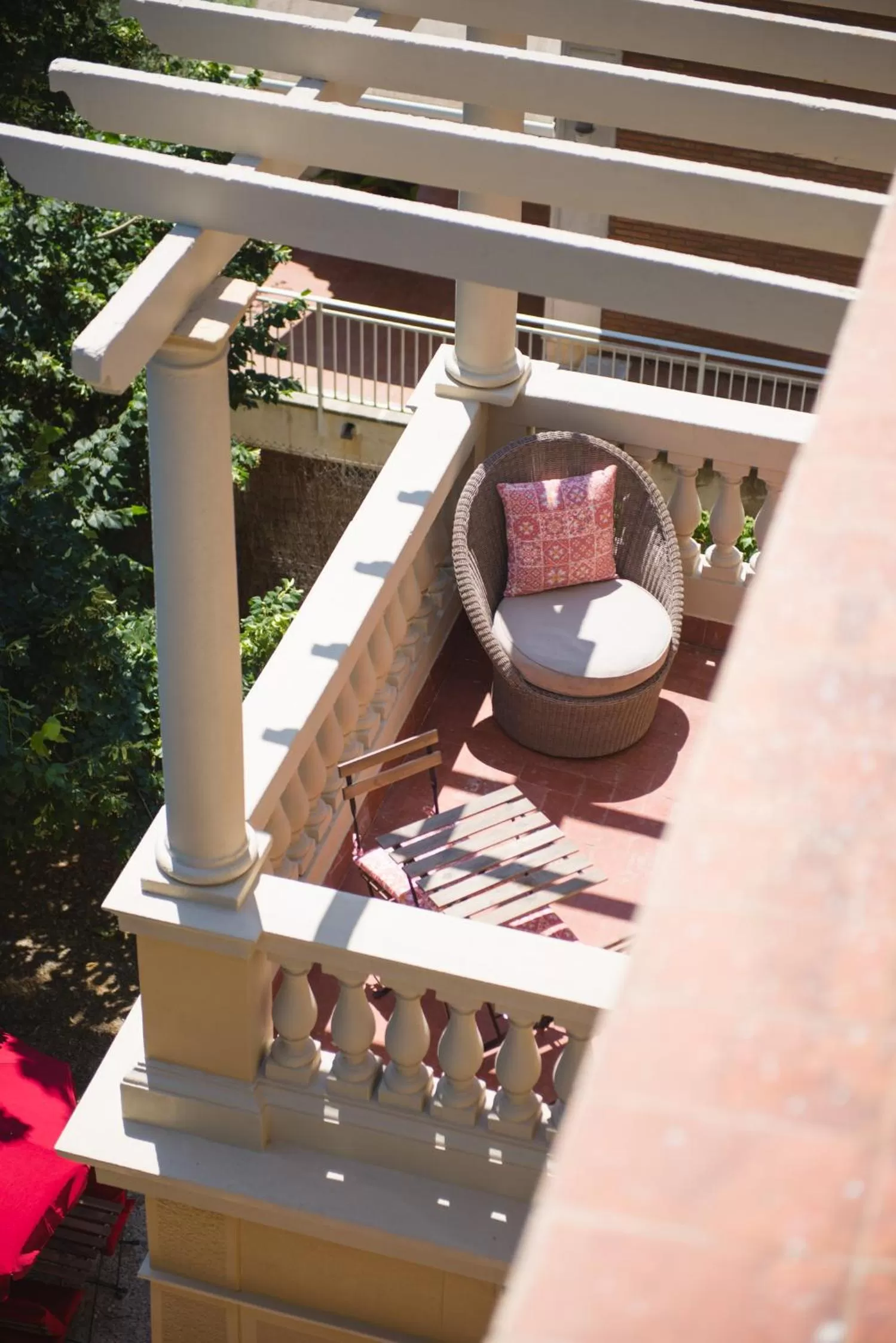 Balcony/Terrace in Hotel Torre Barcelona