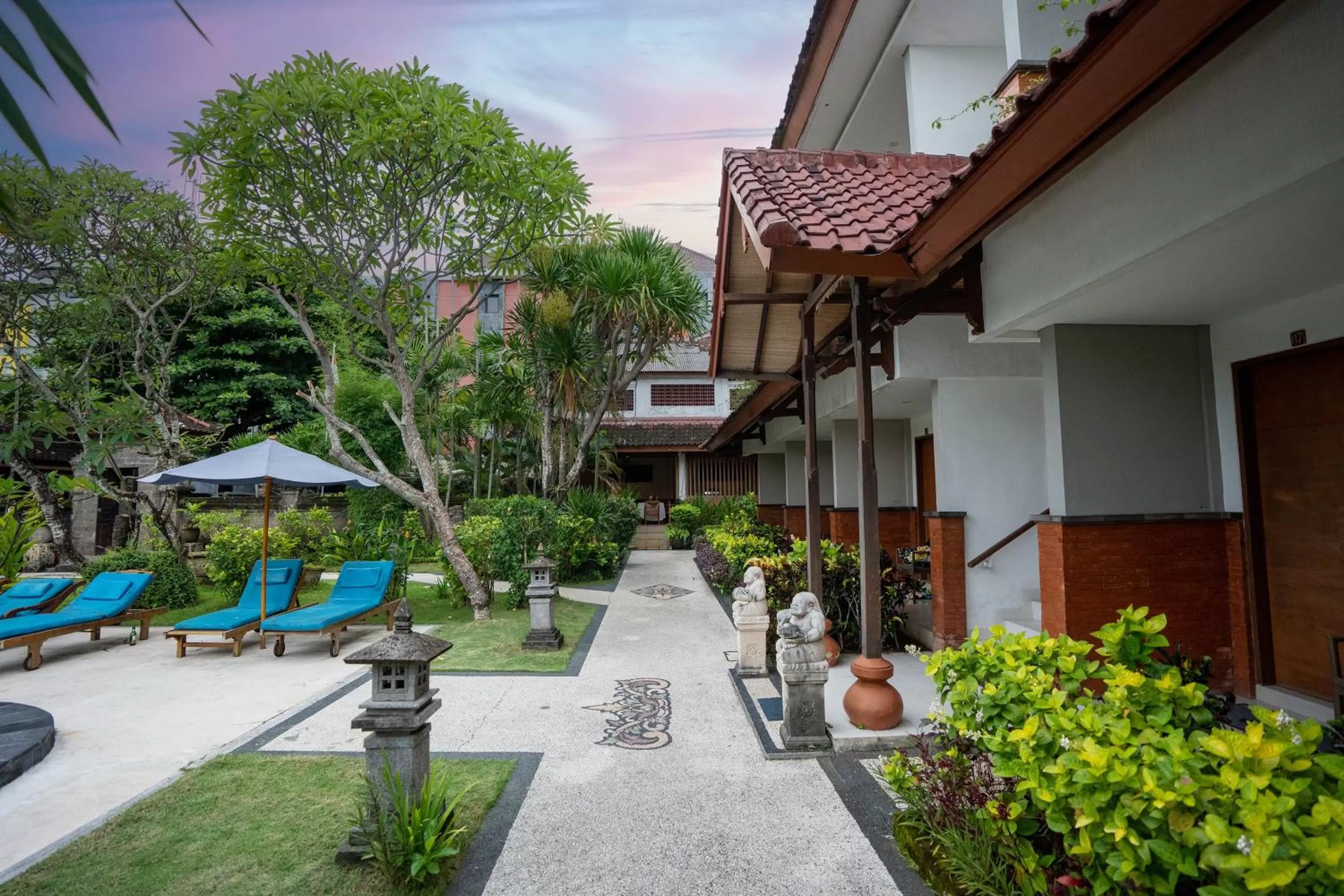Property building in Hotel Sinar Bali Legian
