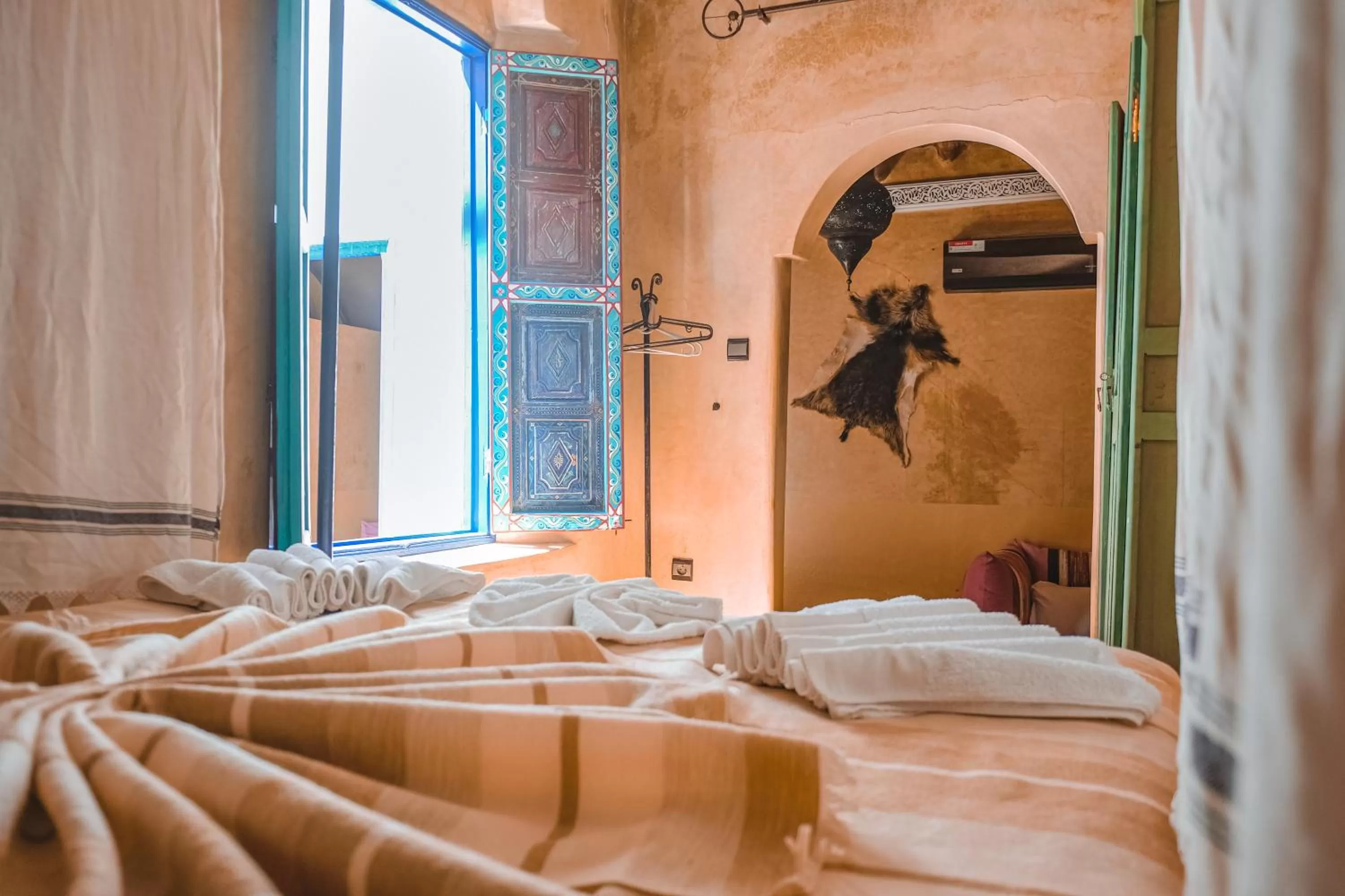 Bed in Héritage Lalla Aicha Hotel & Spa