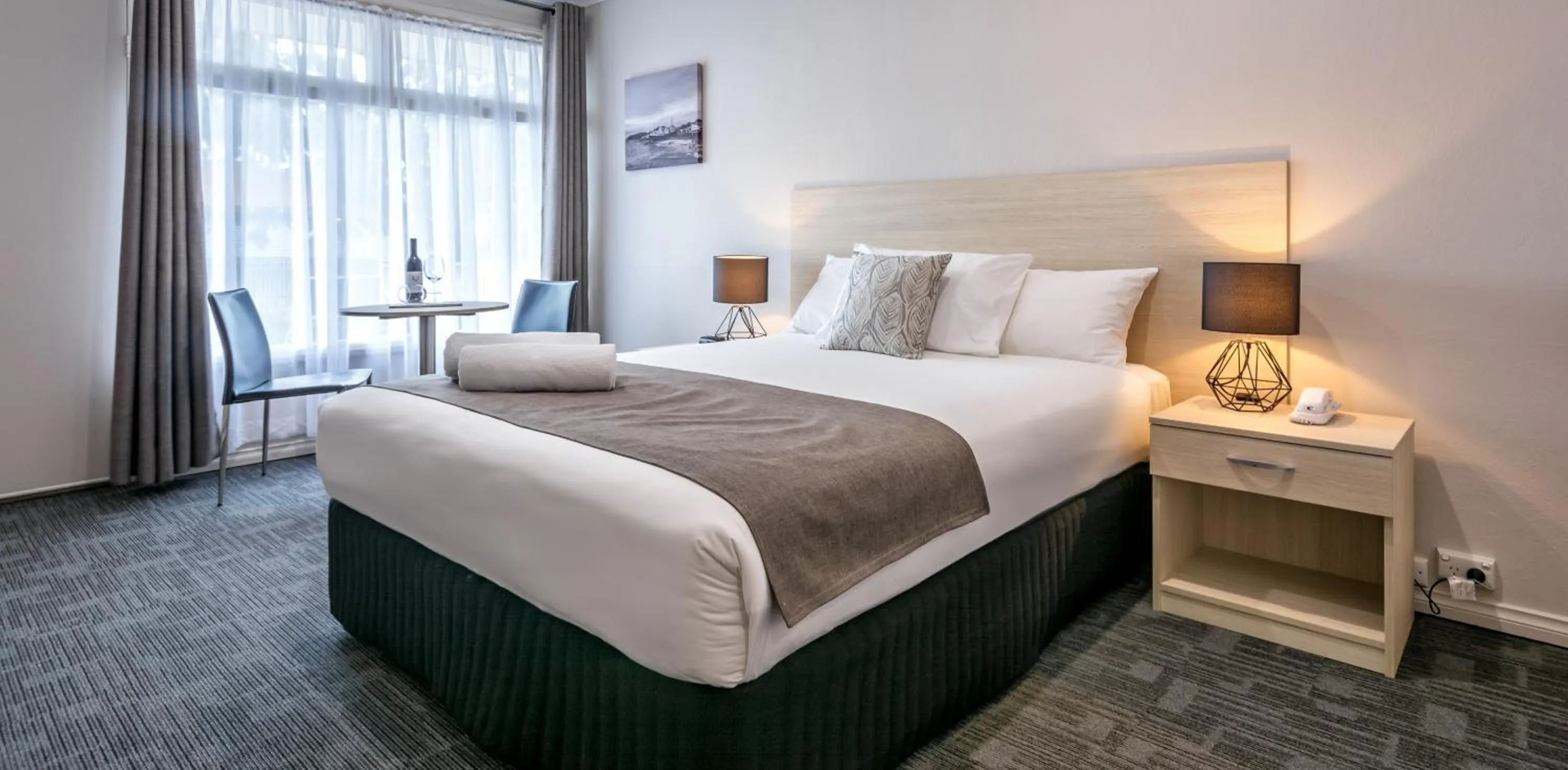 Coffee/tea facilities, Bed in Ace Accommodation Albany