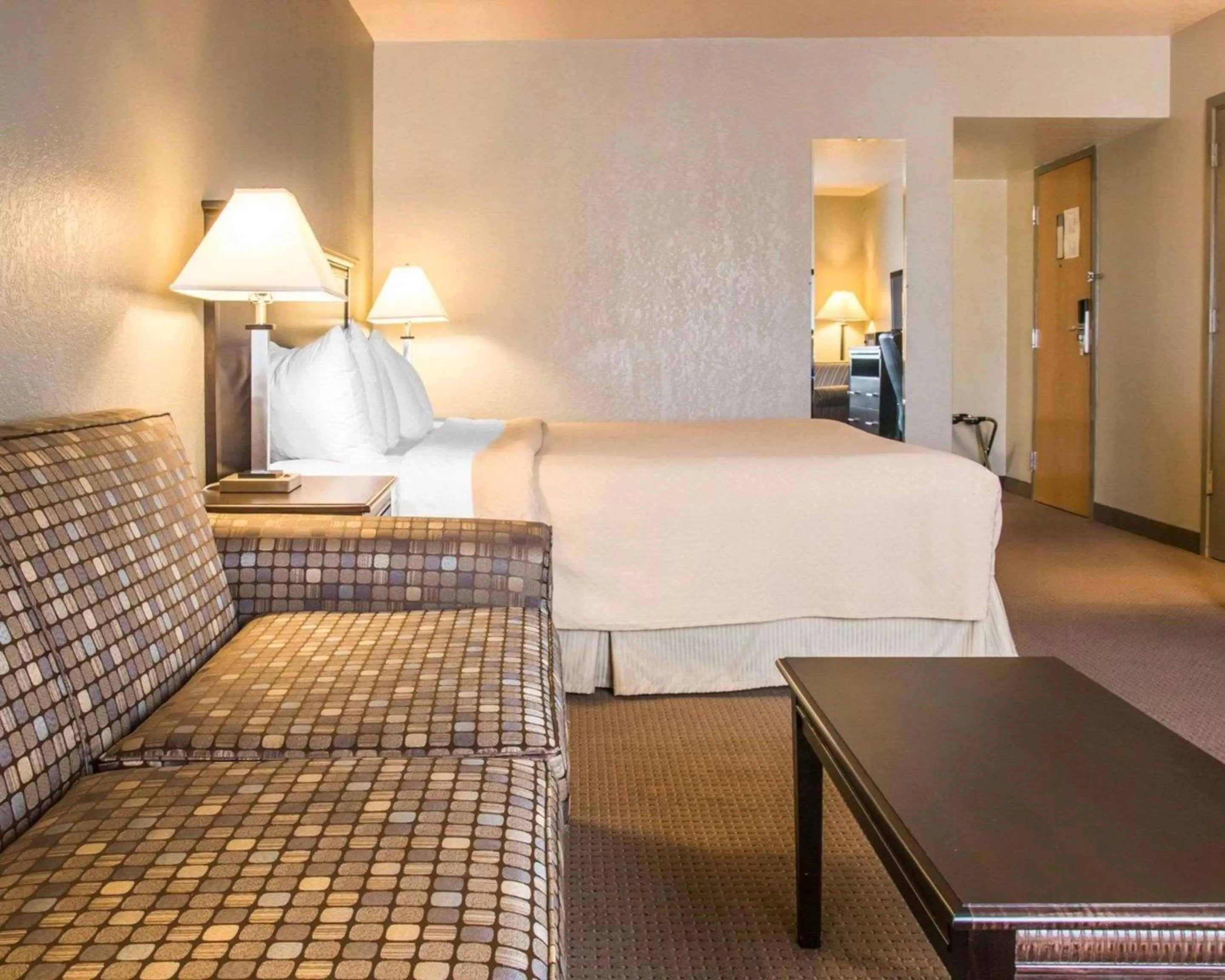 Photo of the whole room, Bed in Quality Inn & Suites Next to the Casino