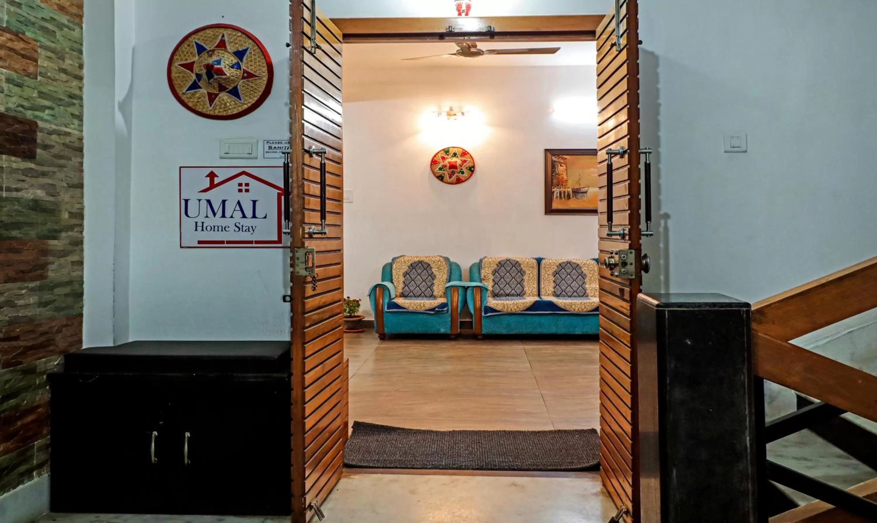 Lobby or reception in Treebo Umal Homestay Ganeshguri