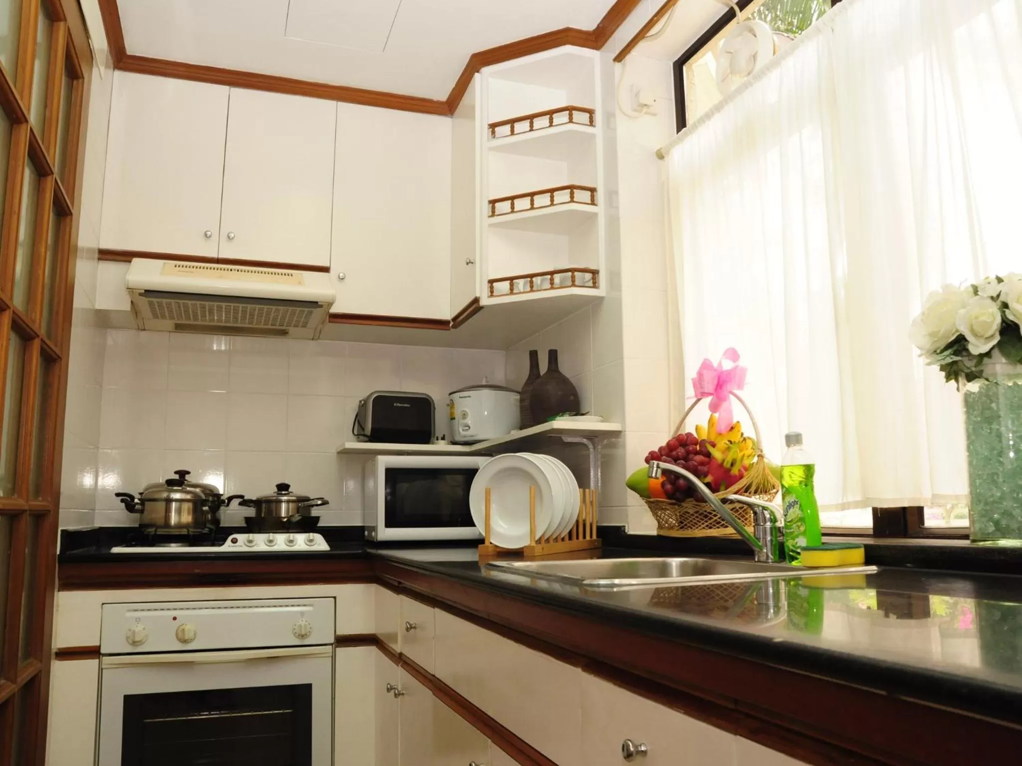 Kitchen or kitchenette in Riverside Serviced Apartments