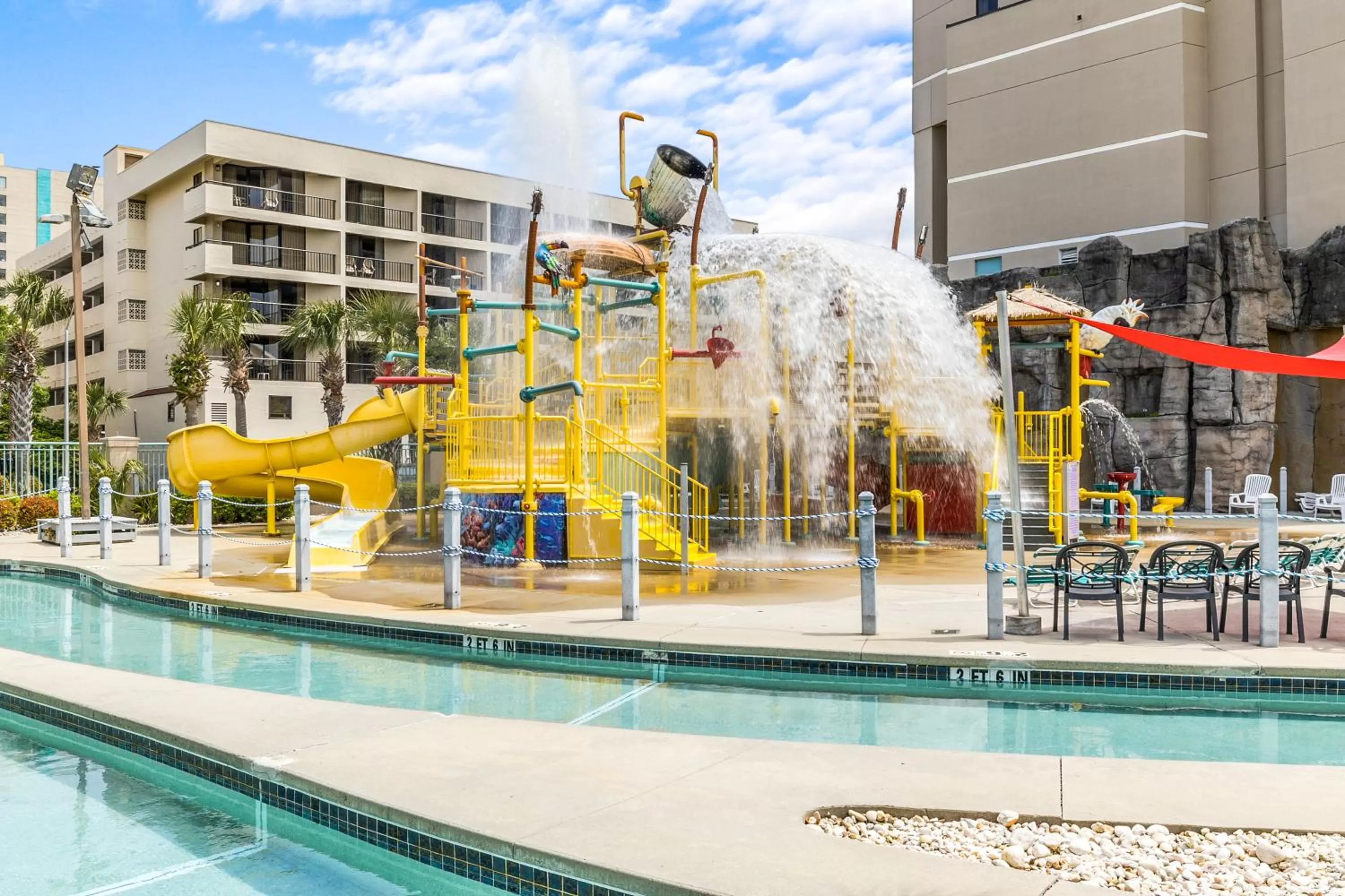 Aqua park in Sand Dunes Resort & Suites