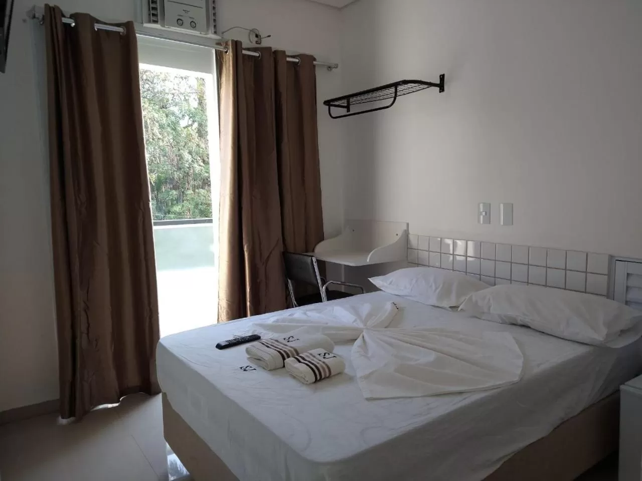 Bed in Hotel São João