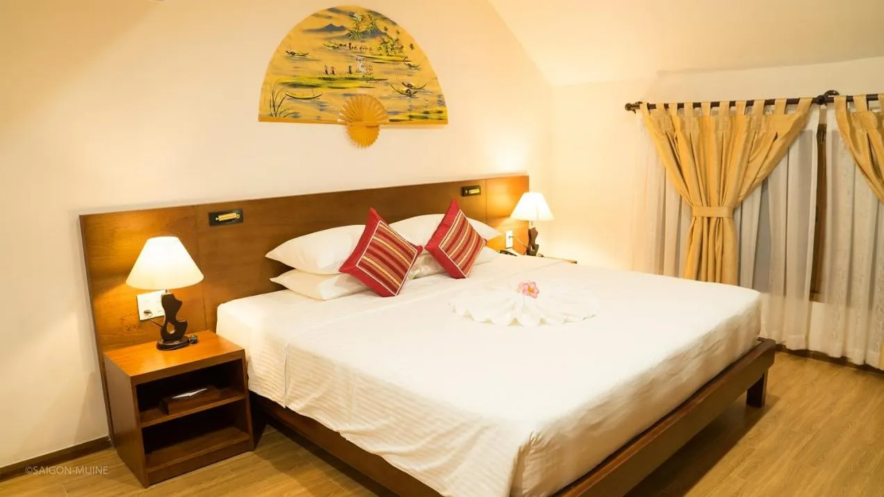Bed in Saigon Mui Ne Resort