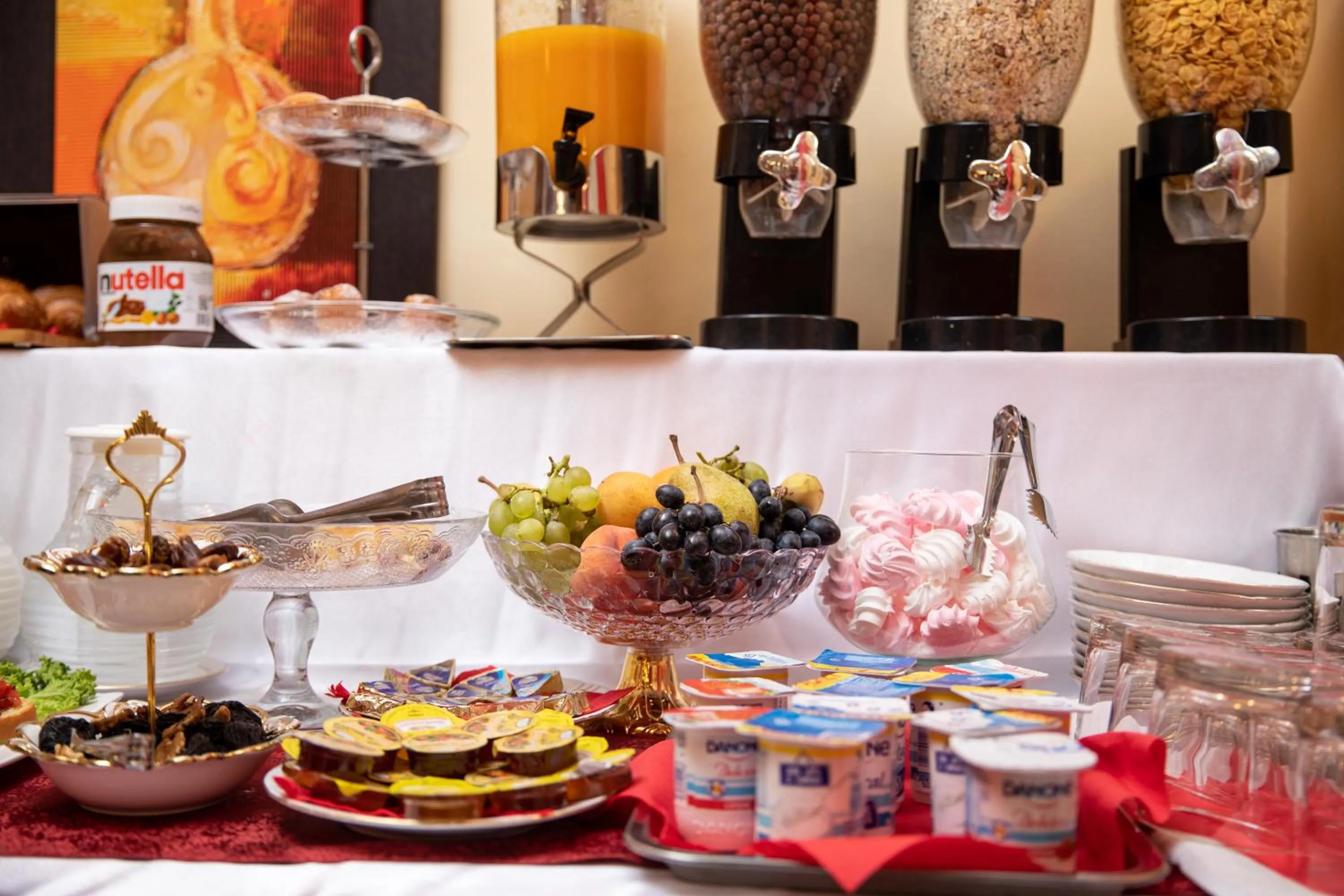 Buffet breakfast in Grand Hotel