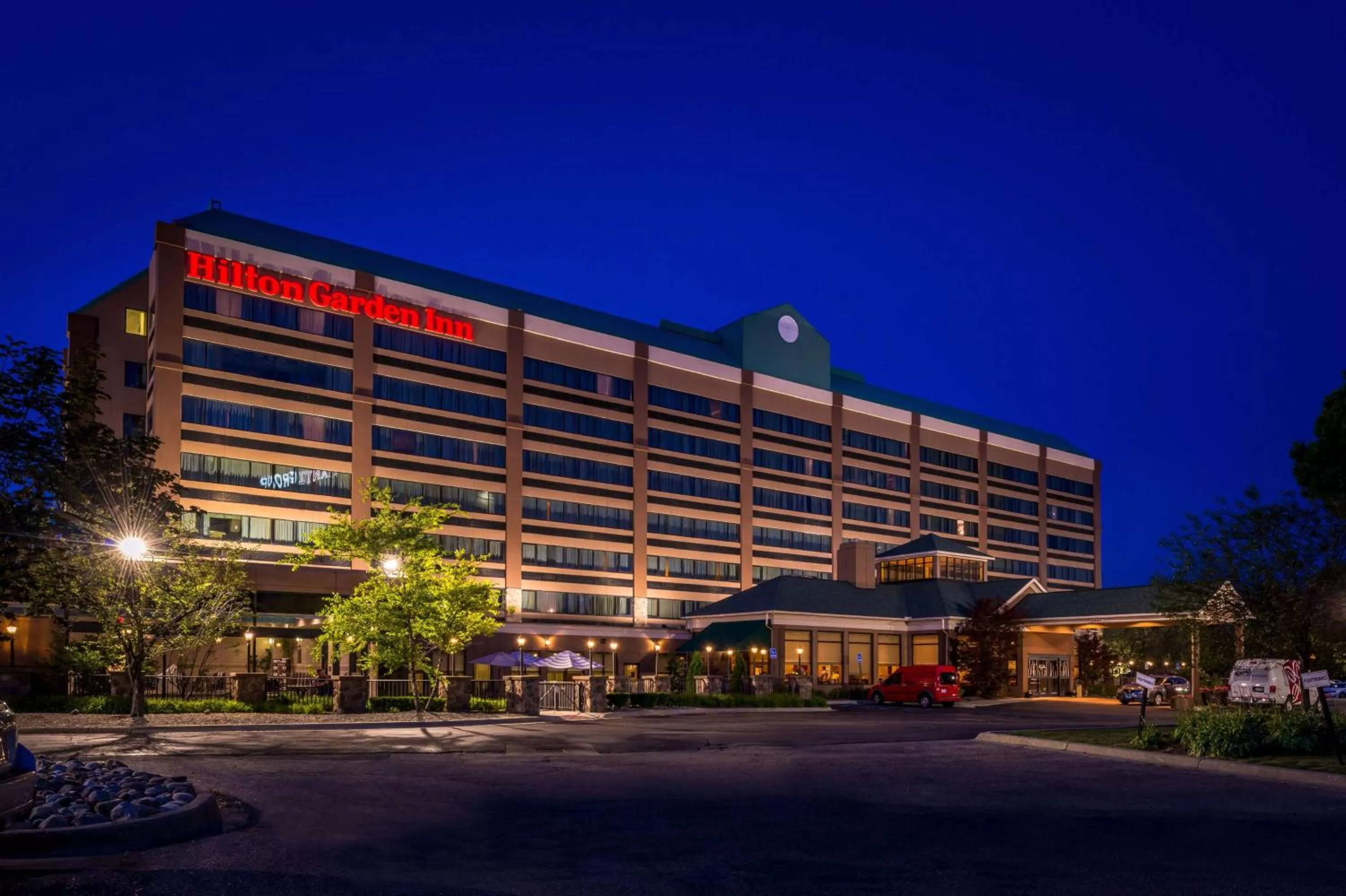 Property building in Hilton Garden Inn Detroit Southfield